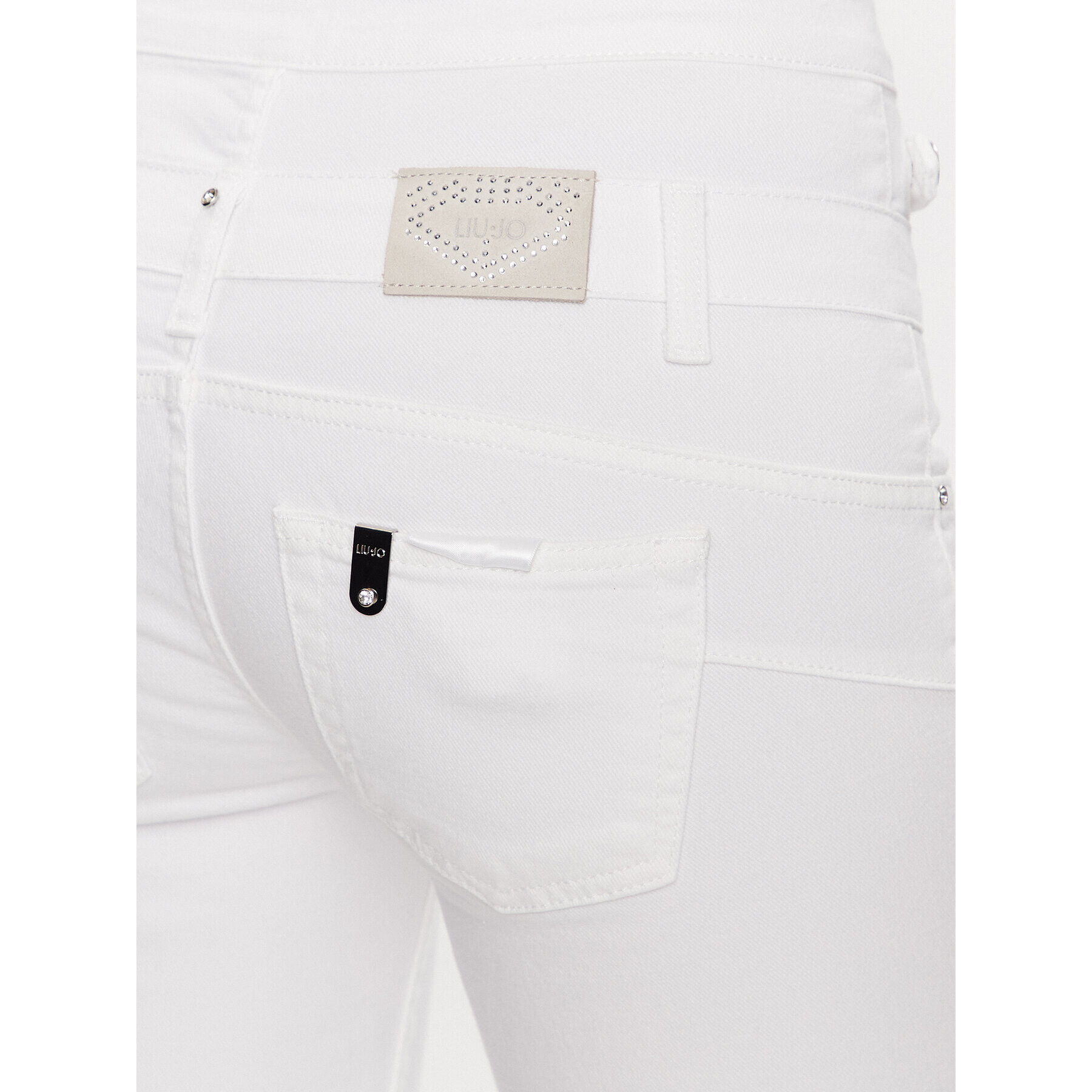 Liu Jo Džínsy UA3014 T4268 Biela Skinny Fit - Pepit.sk