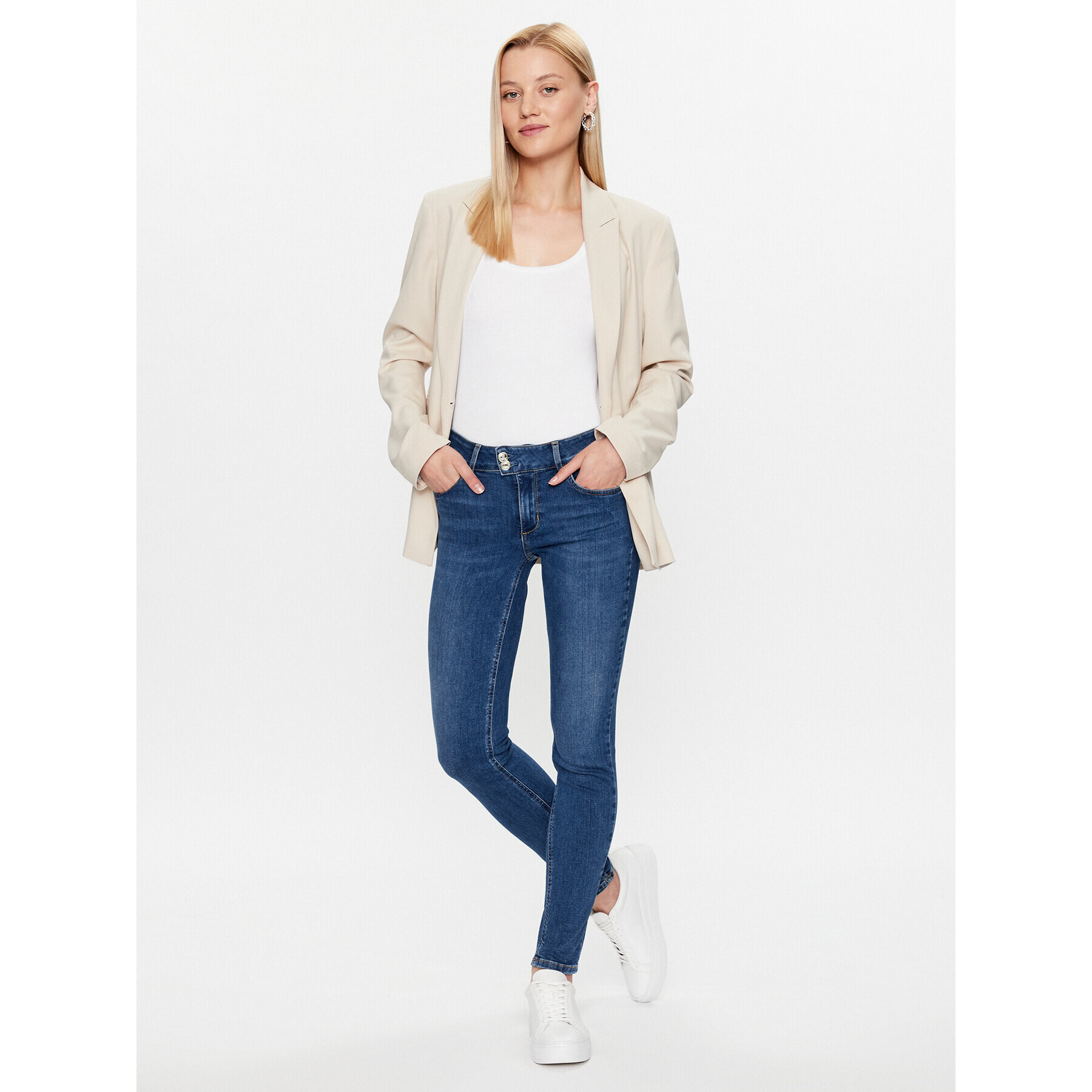 Liu Jo Džínsy UF3122 D4448 Modrá Skinny Fit - Pepit.sk