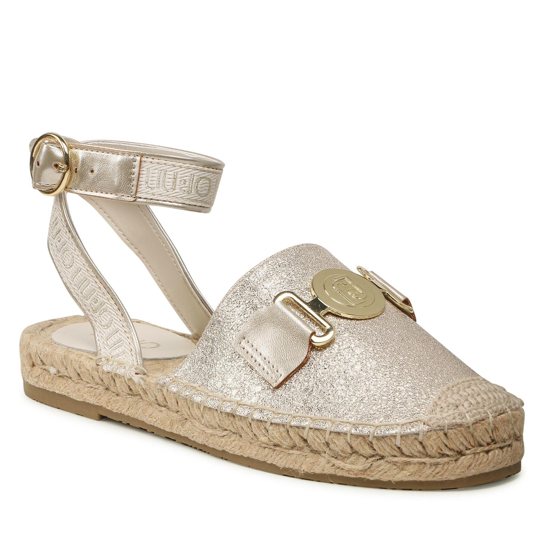 Liu Jo Espadrilky Vera 01 SA3073 EX157 Zlatá - Pepit.sk