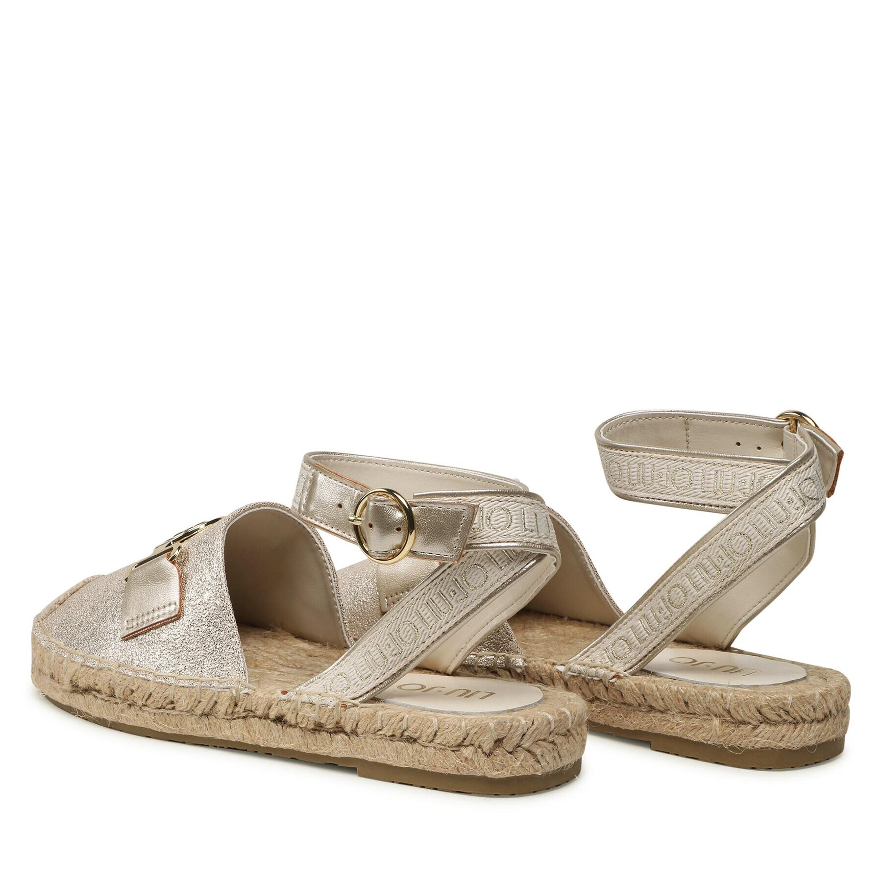 Liu Jo Espadrilky Vera 01 SA3073 EX157 Zlatá - Pepit.sk