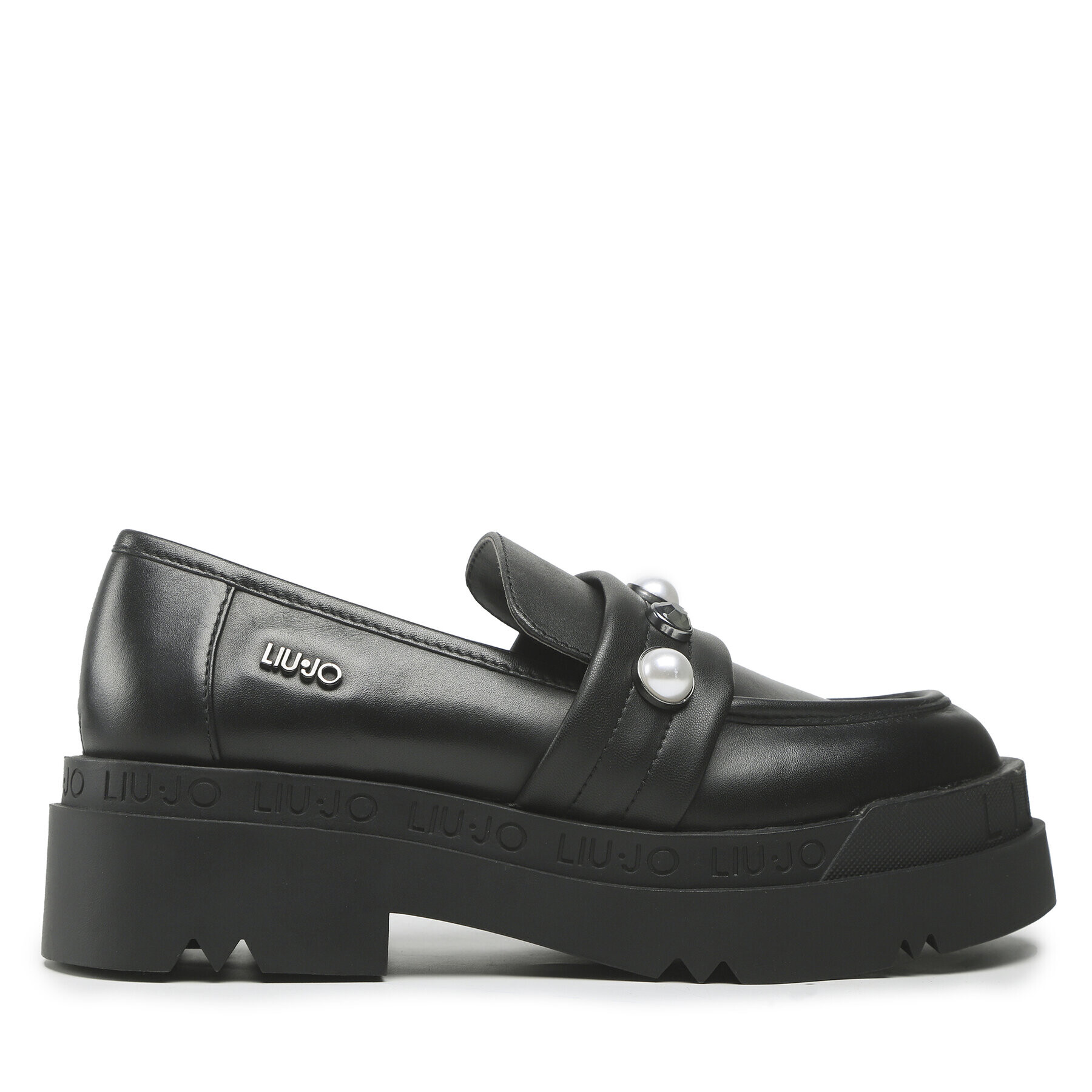 Liu Jo Loafers Love 37 SF2263 PX136 Čierna - Pepit.sk