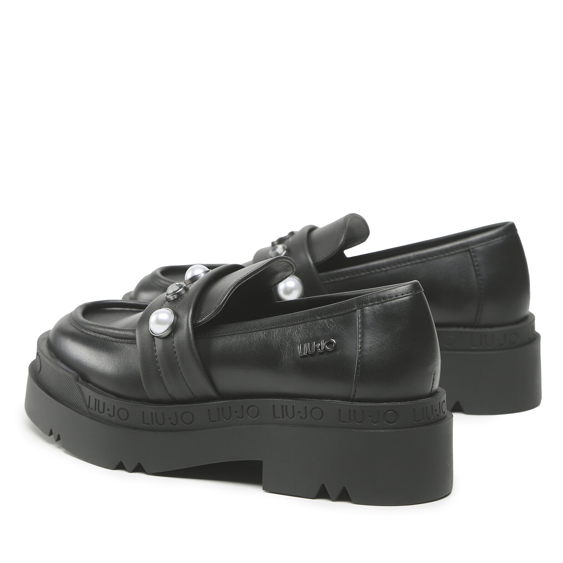 Liu Jo Loafers Love 37 SF2263 PX136 Čierna - Pepit.sk