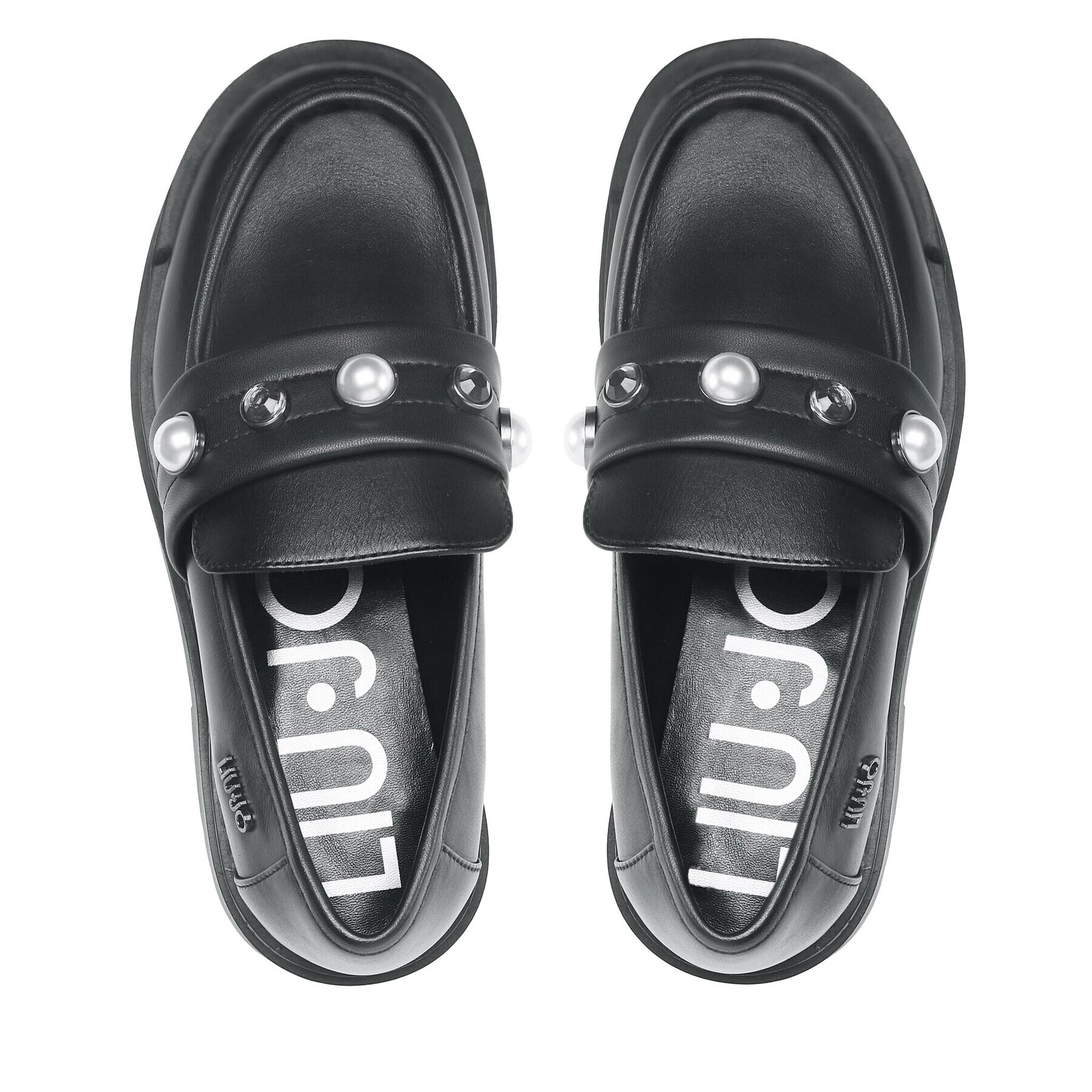 Liu Jo Loafers Love 37 SF2263 PX136 Čierna - Pepit.sk