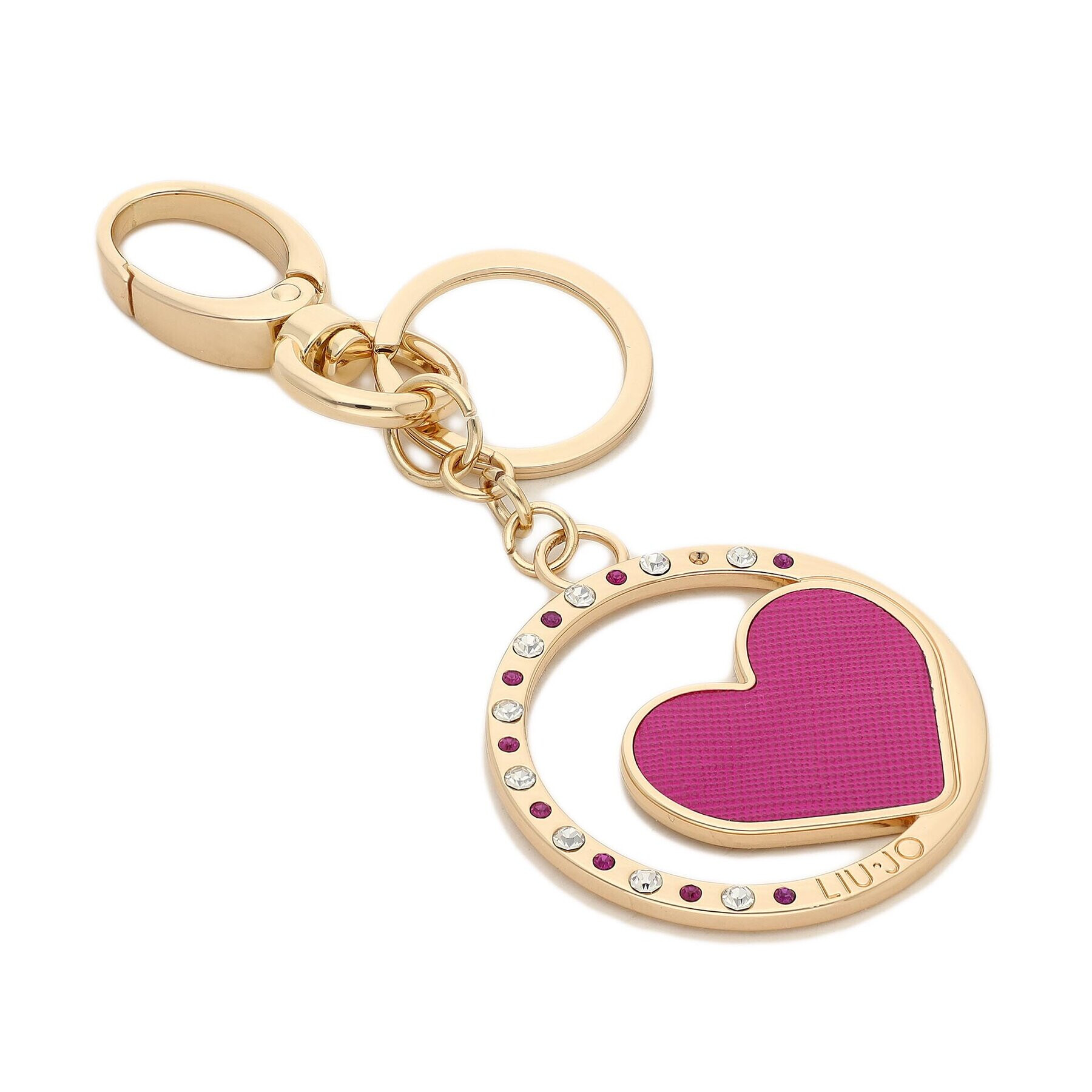 Liu Jo Prívesok Key Ring Heart AA3126 A0001 Zlatá - Pepit.sk