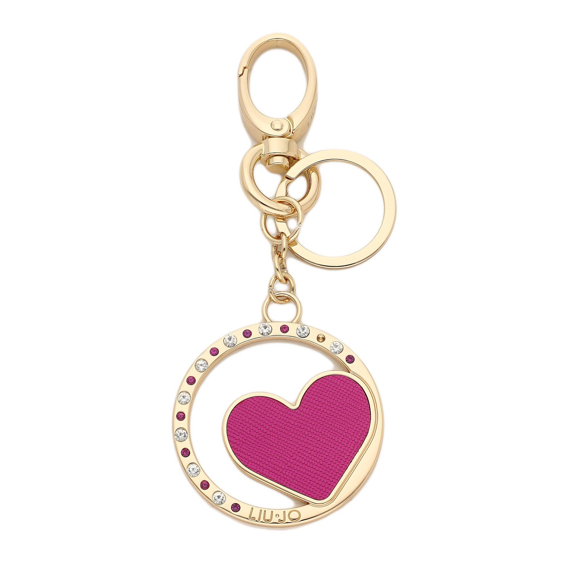 Liu Jo Prívesok Key Ring Heart AA3126 A0001 Zlatá - Pepit.sk