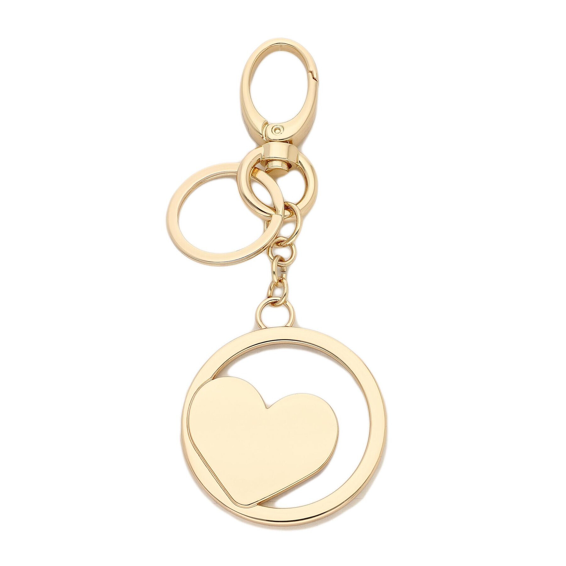 Liu Jo Prívesok Key Ring Heart AA3126 A0001 Zlatá - Pepit.sk