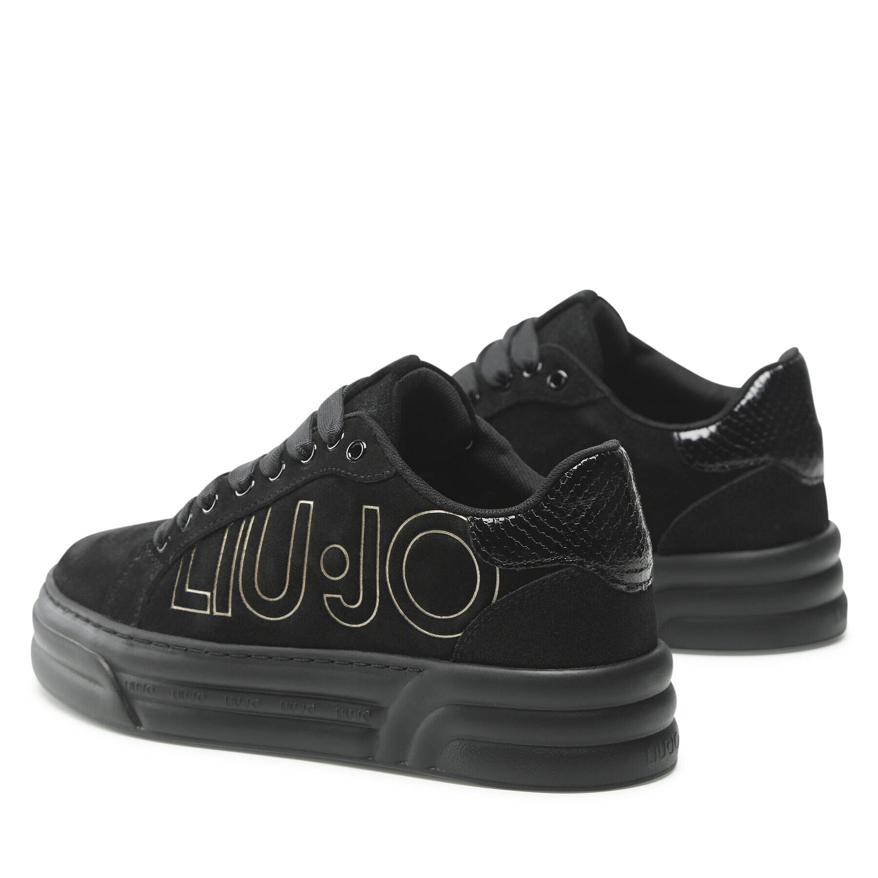 Liu Jo Sneakersy Cleo 09 BF2075 PX002 Čierna - Pepit.sk