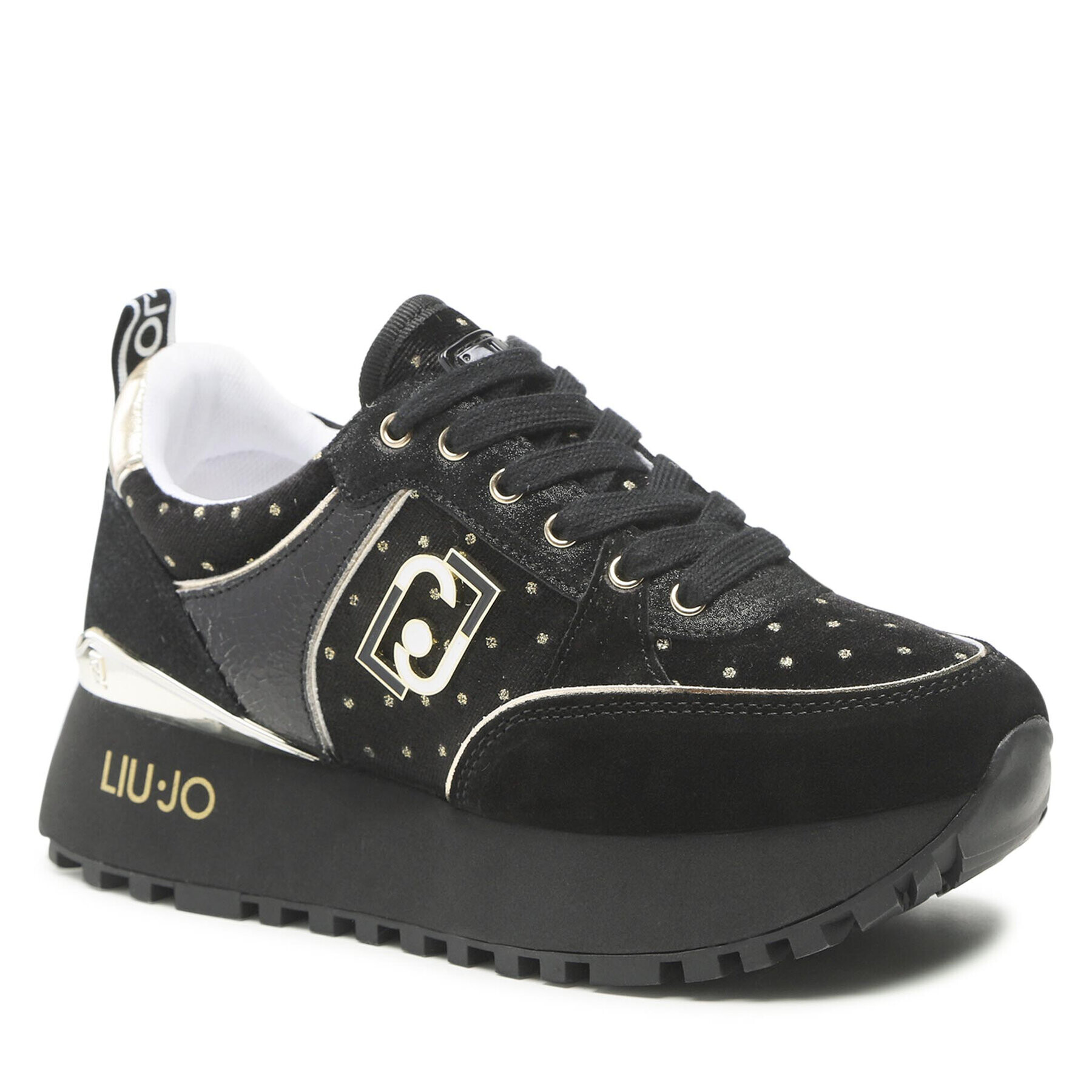 Liu Jo Sneakersy Maxi Wonder 20 BF2177 PX254 Čierna - Pepit.sk