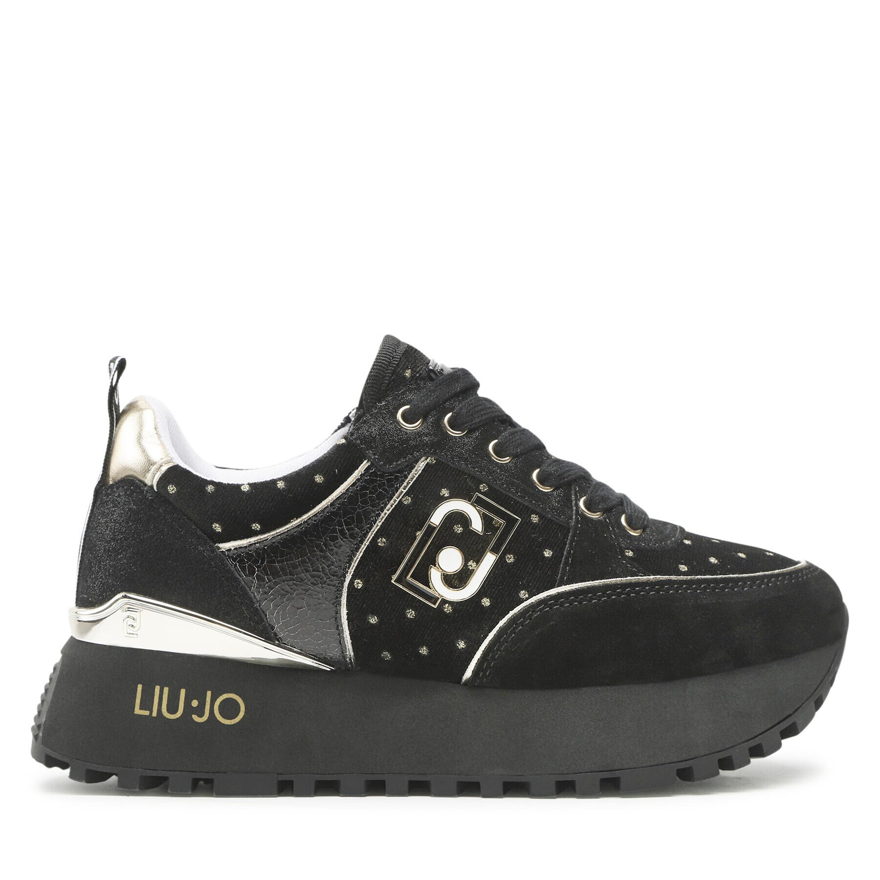 Liu Jo Sneakersy Maxi Wonder 20 BF2177 PX254 Čierna - Pepit.sk