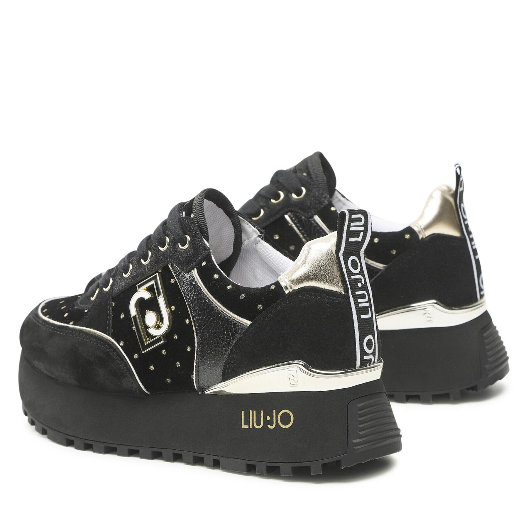 Liu Jo Sneakersy Maxi Wonder 20 BF2177 PX254 Čierna - Pepit.sk