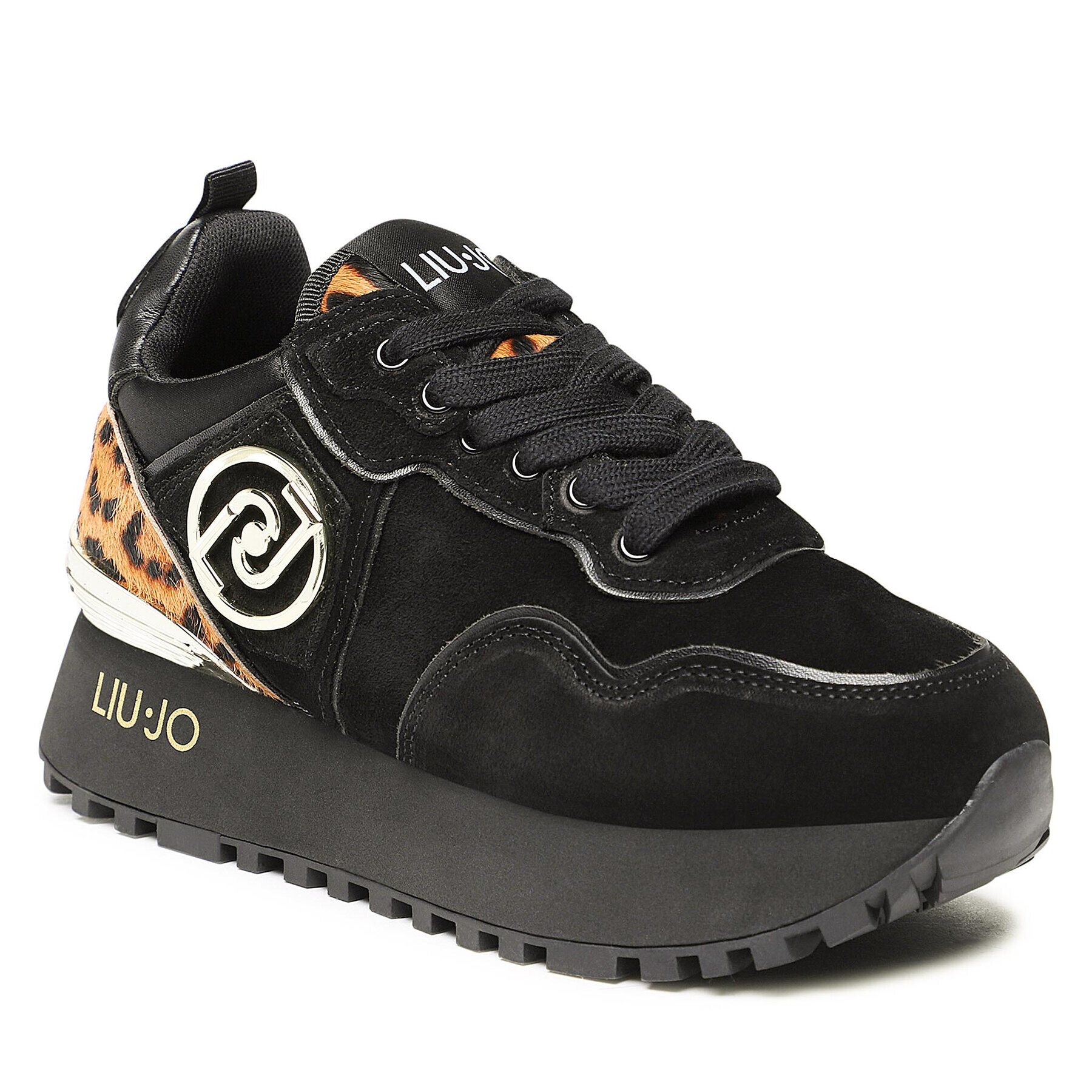 Liu Jo Sneakersy Maxi Wonder 24 BF2103 PX194 Čierna - Pepit.sk