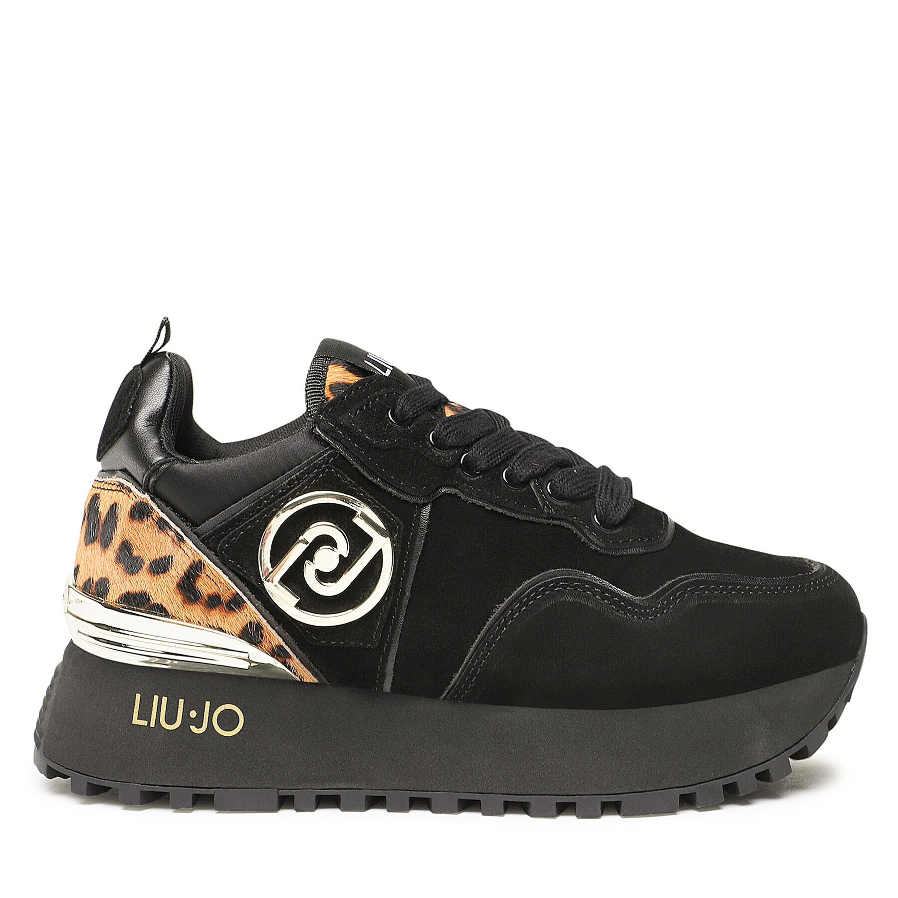 Liu Jo Sneakersy Maxi Wonder 24 BF2103 PX194 Čierna - Pepit.sk