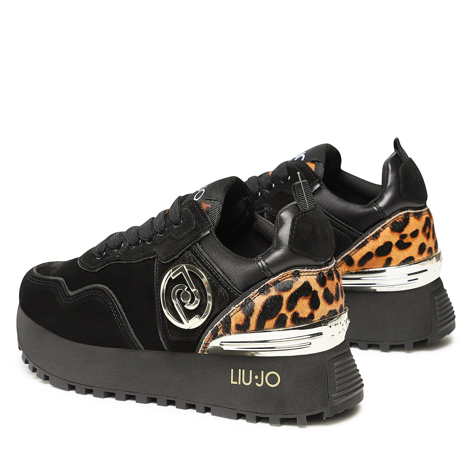 Liu Jo Sneakersy Maxi Wonder 24 BF2103 PX194 Čierna - Pepit.sk