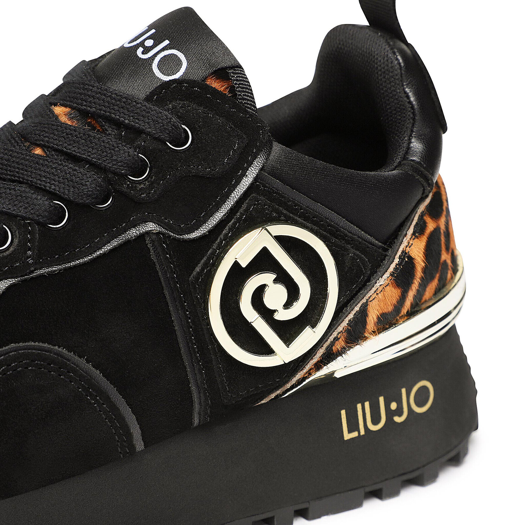 Liu Jo Sneakersy Maxi Wonder 24 BF2103 PX194 Čierna - Pepit.sk