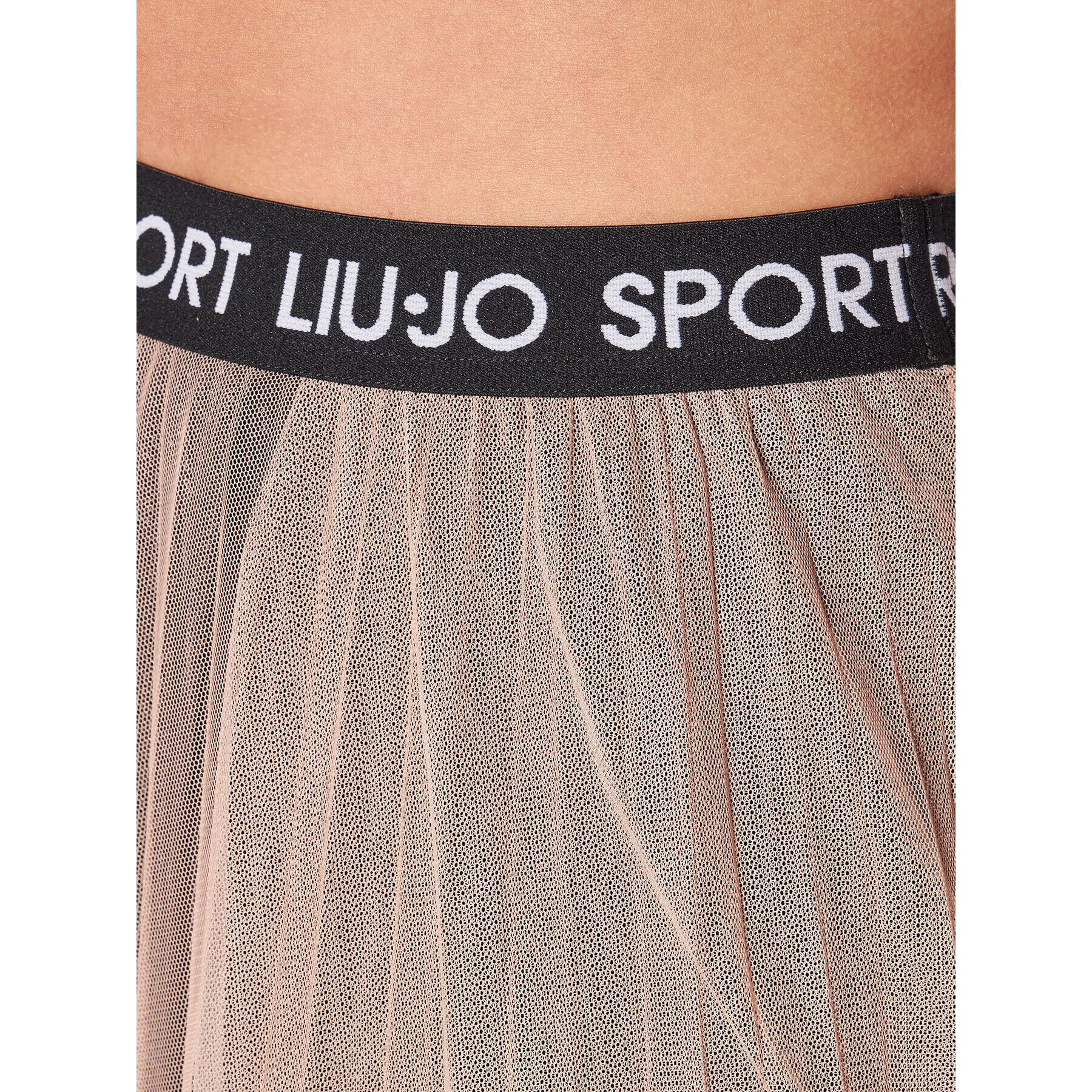 Liu Jo Sport Plisovaná sukňa TF1050 J7667 Čierna Regular Fit - Pepit.sk