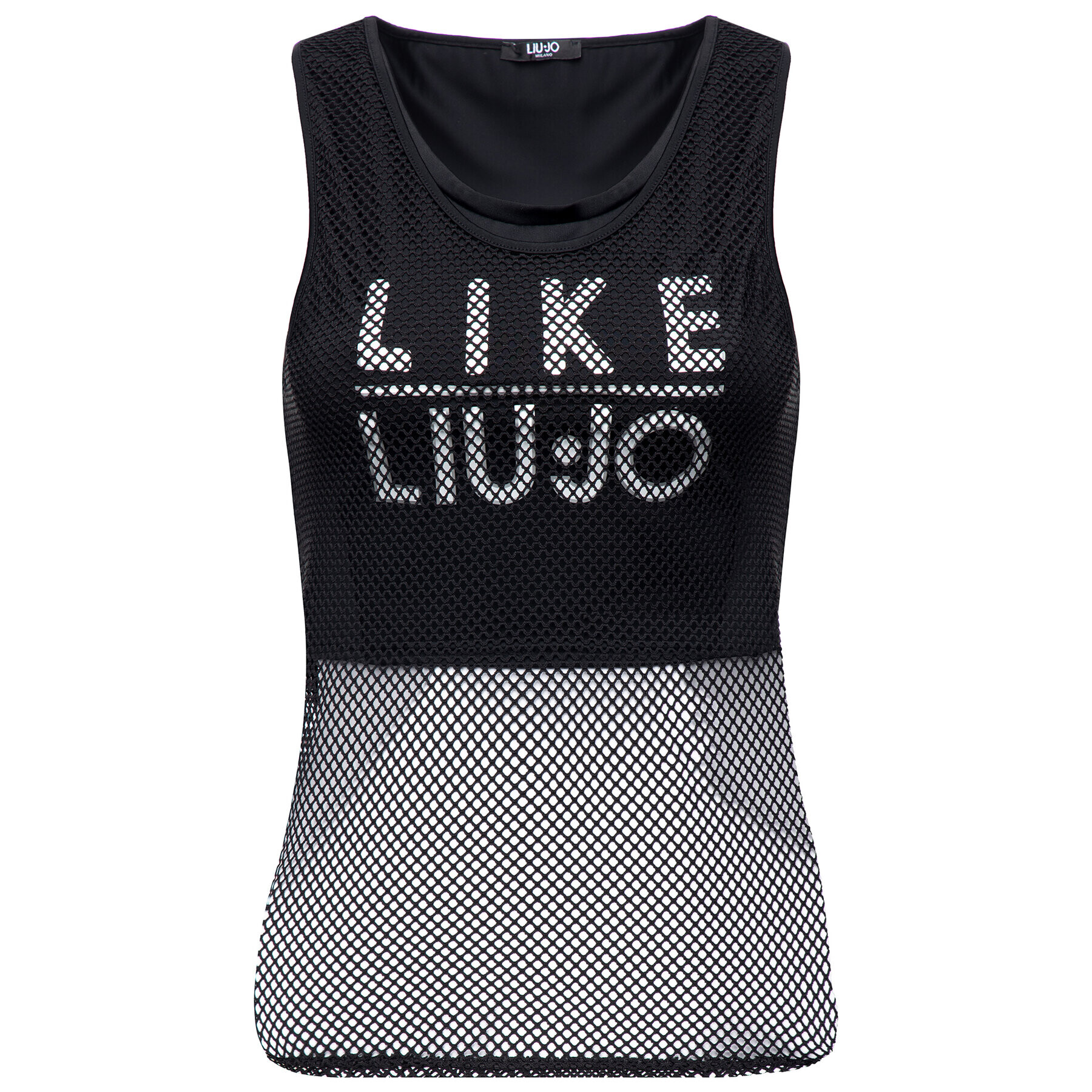 Liu Jo Sport Top T19055 J7912 Čierna Regular Fit - Pepit.sk