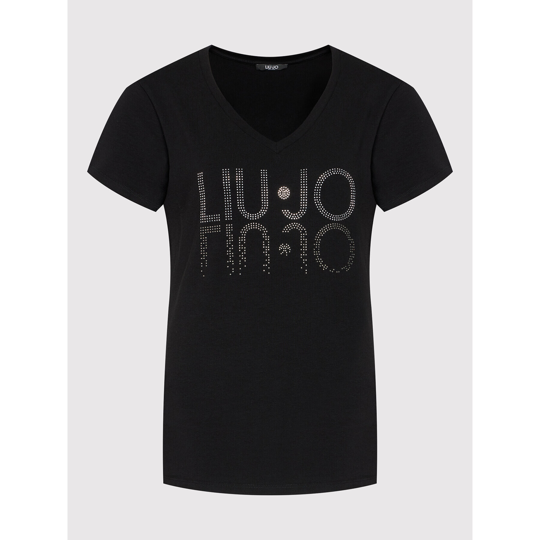 Liu Jo Sport Tričko TF1217 J9944 Čierna Regular Fit - Pepit.sk