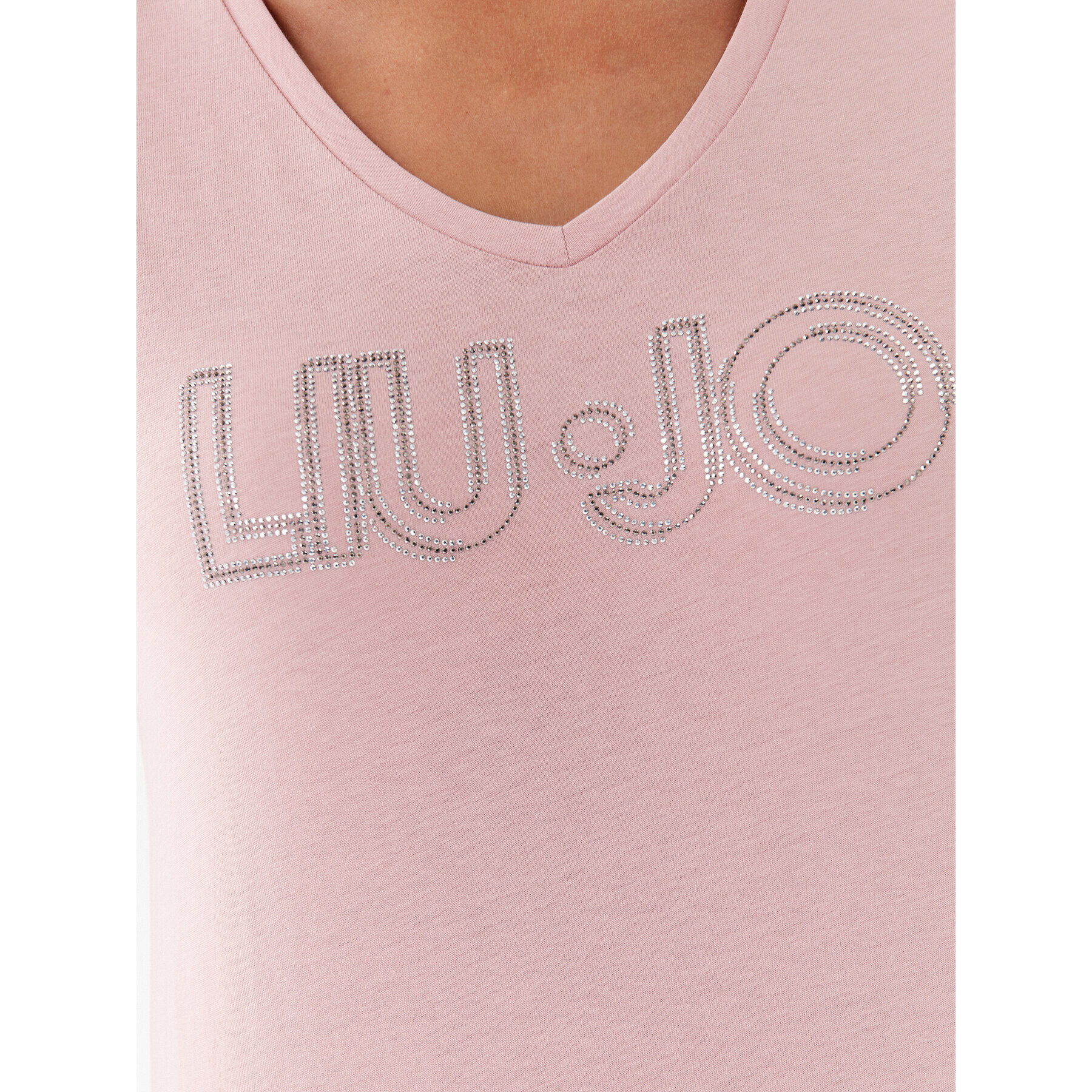 Liu Jo Sport Tričko TF3297 J6040 Ružová Regular Fit - Pepit.sk