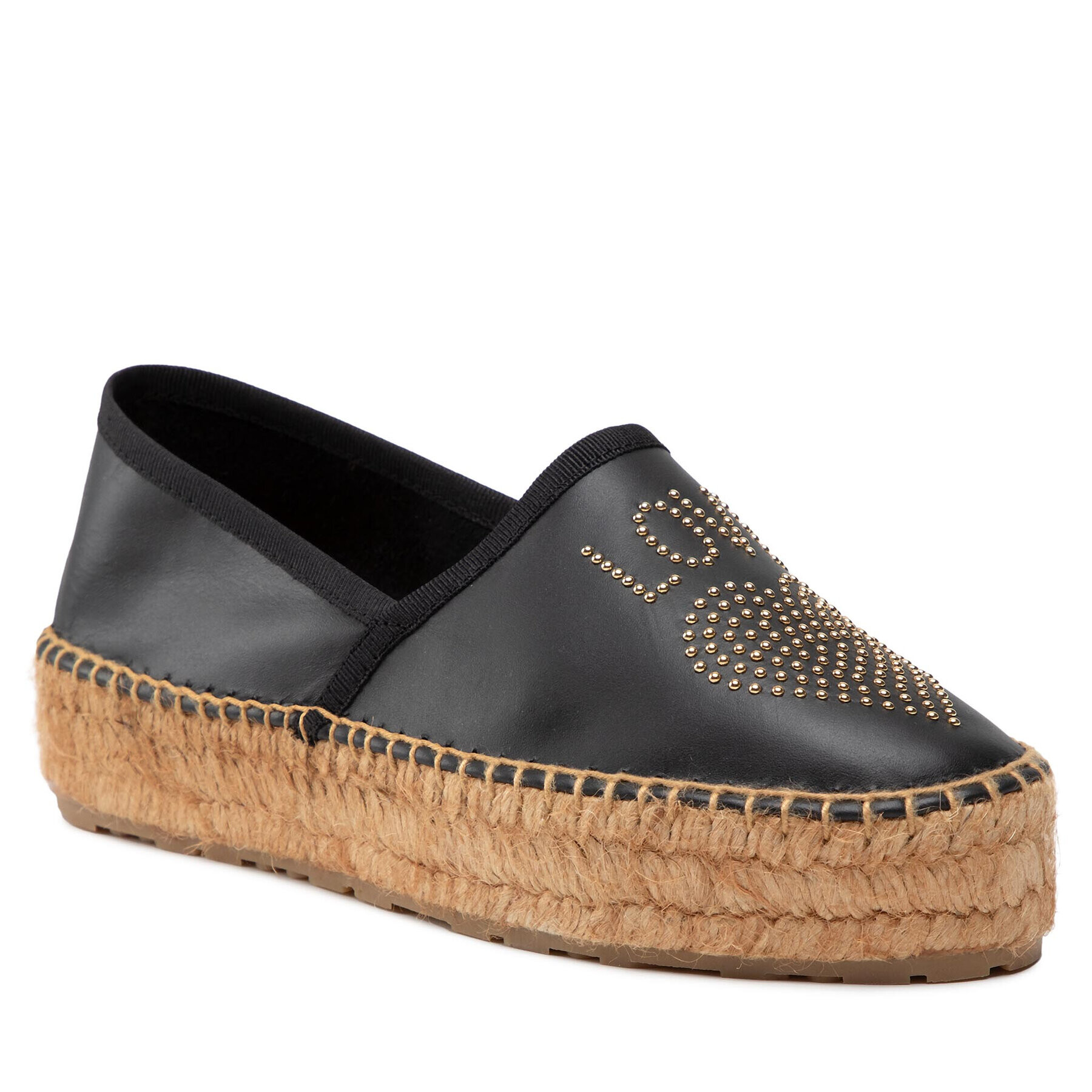 LOVE MOSCHINO Espadrilky JA10043G1EIA0000 Čierna - Pepit.sk