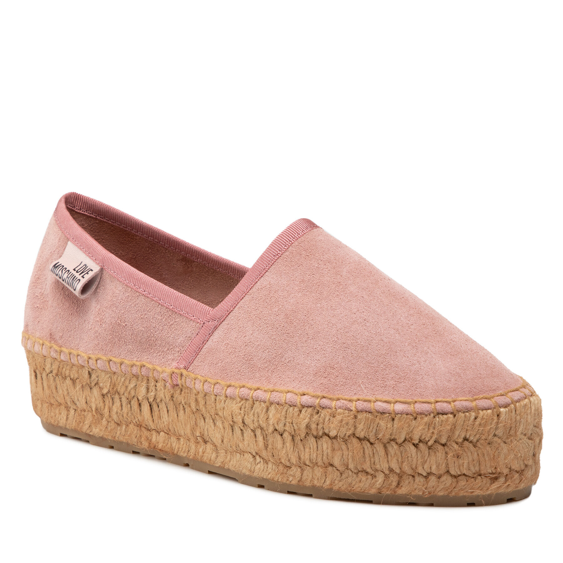 LOVE MOSCHINO Espadrilky JA10063G1EIG0609 Ružová - Pepit.sk