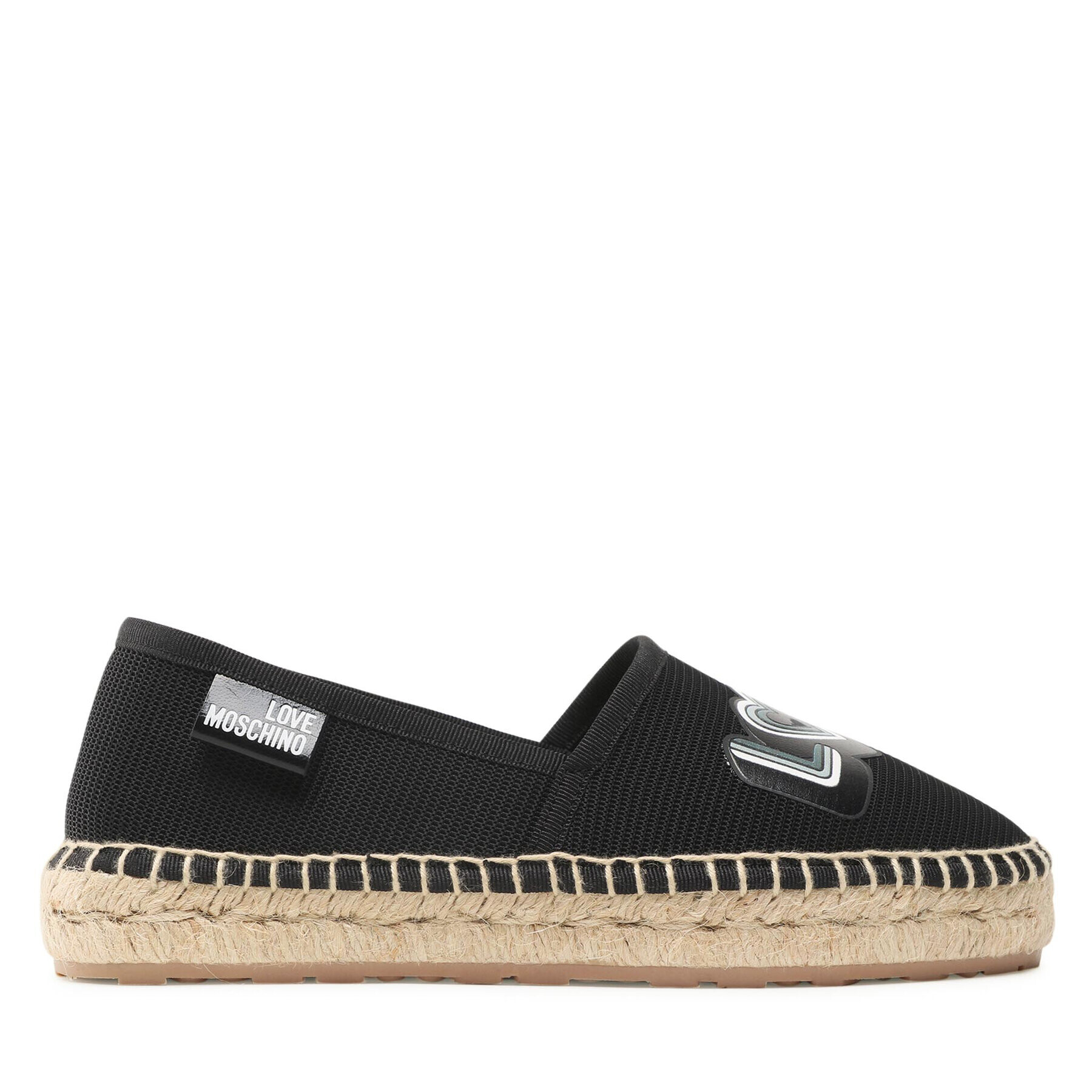 LOVE MOSCHINO Espadrilky JA10192G0EJI0000 Čierna - Pepit.sk