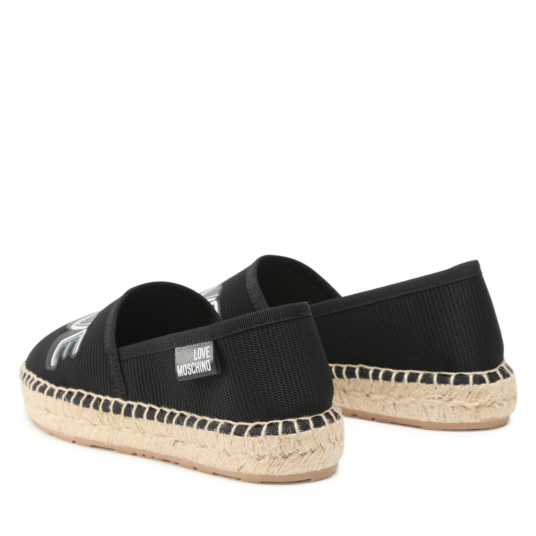 LOVE MOSCHINO Espadrilky JA10192G0EJI0000 Čierna - Pepit.sk