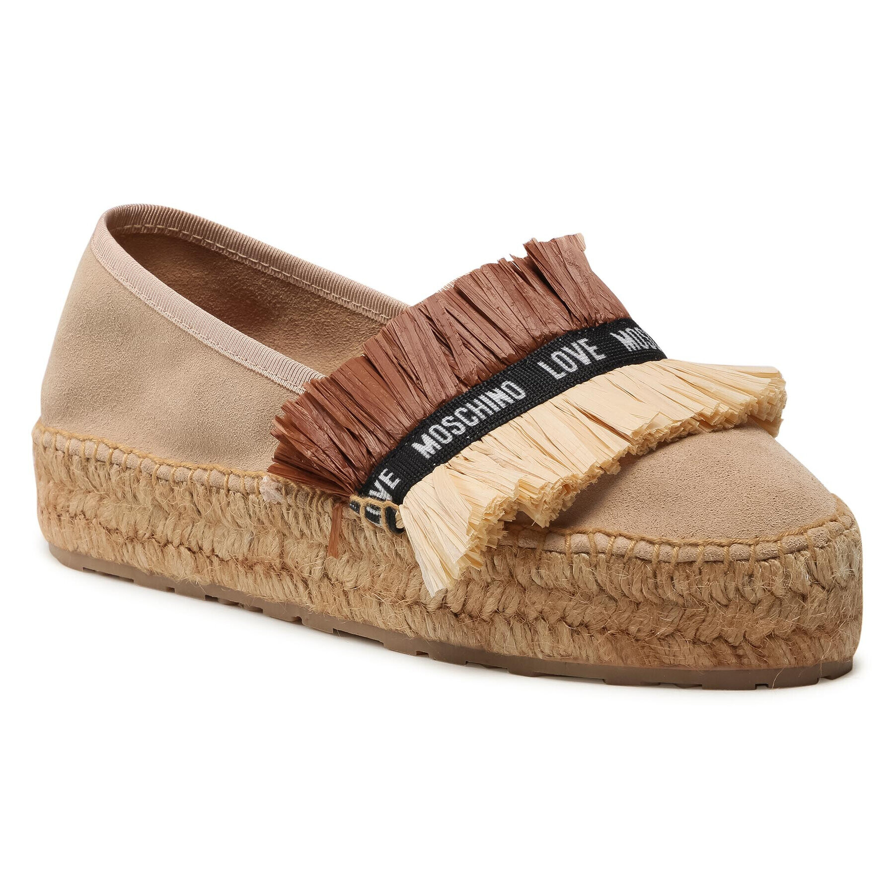 LOVE MOSCHINO Espadrilky JA10403G0CJG0104 Béžová - Pepit.sk