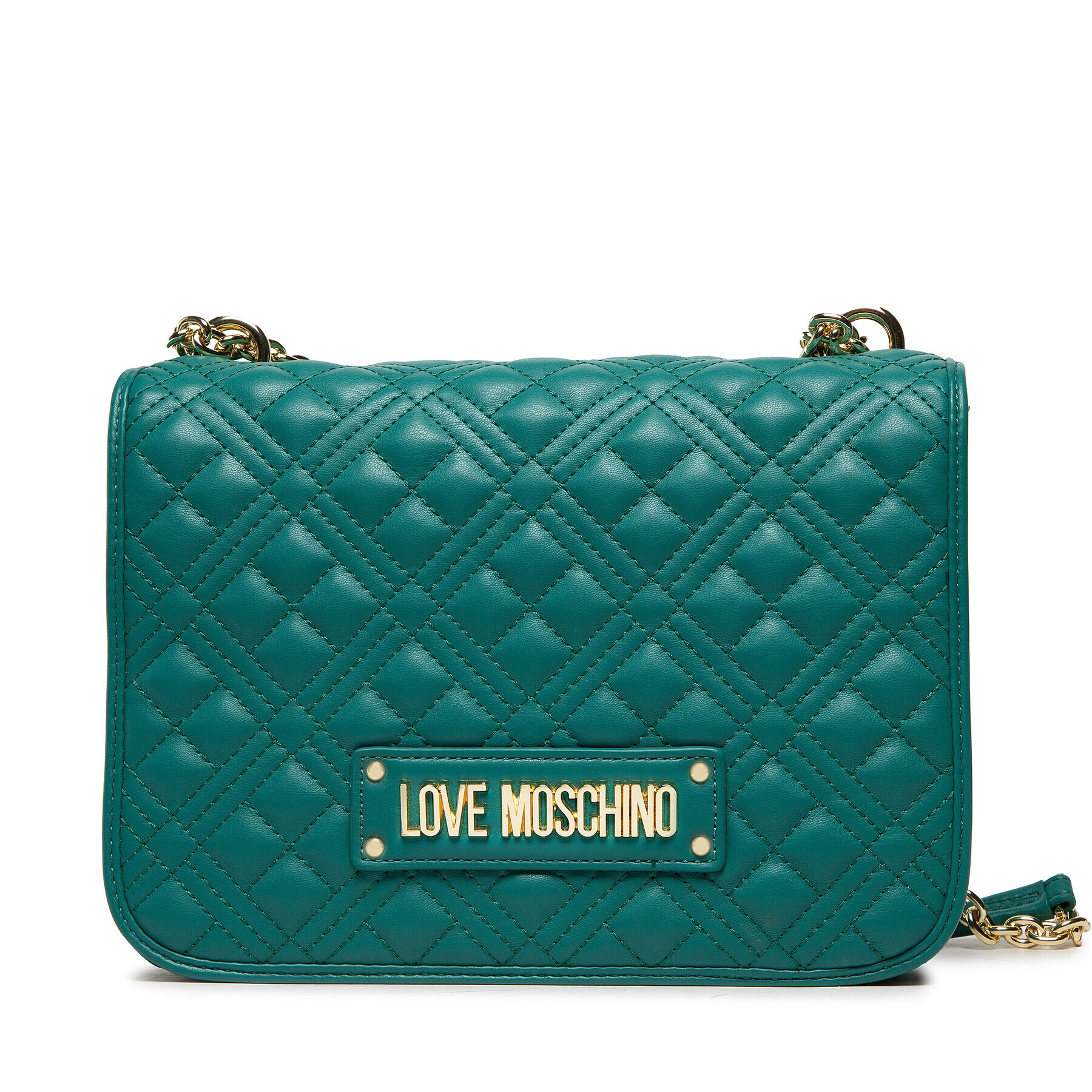 LOVE MOSCHINO Kabelka JC4000PP0FLA0850 Tyrkysová - Pepit.sk