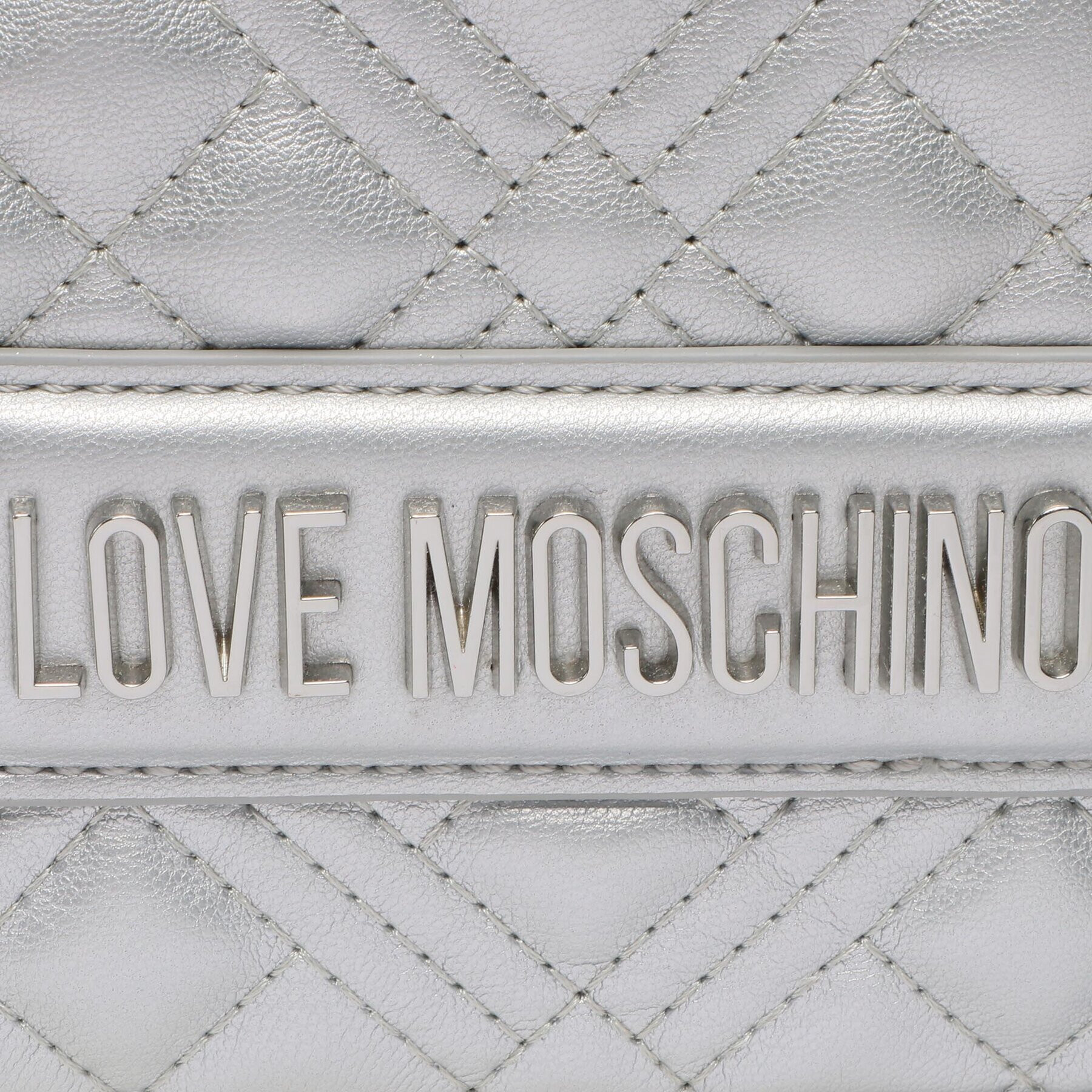 LOVE MOSCHINO Kabelka JC4000PP0GLA0902 Strieborná - Pepit.sk