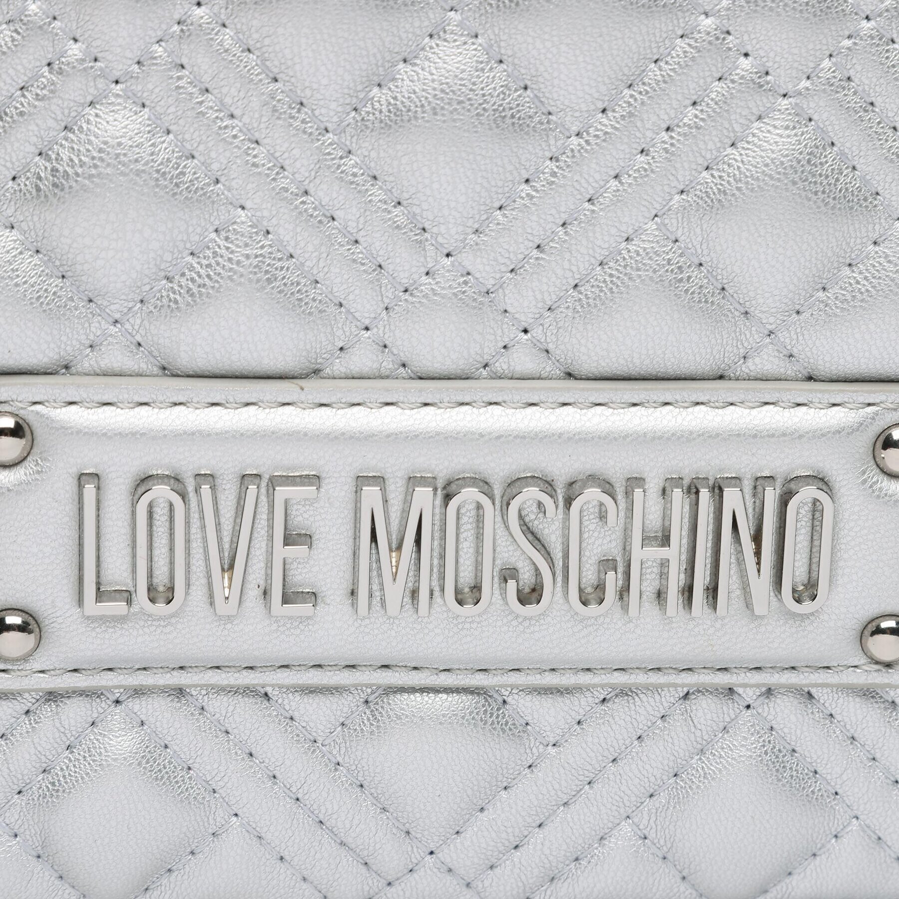 LOVE MOSCHINO Kabelka JC4000PP1HLA0902 Strieborná - Pepit.sk