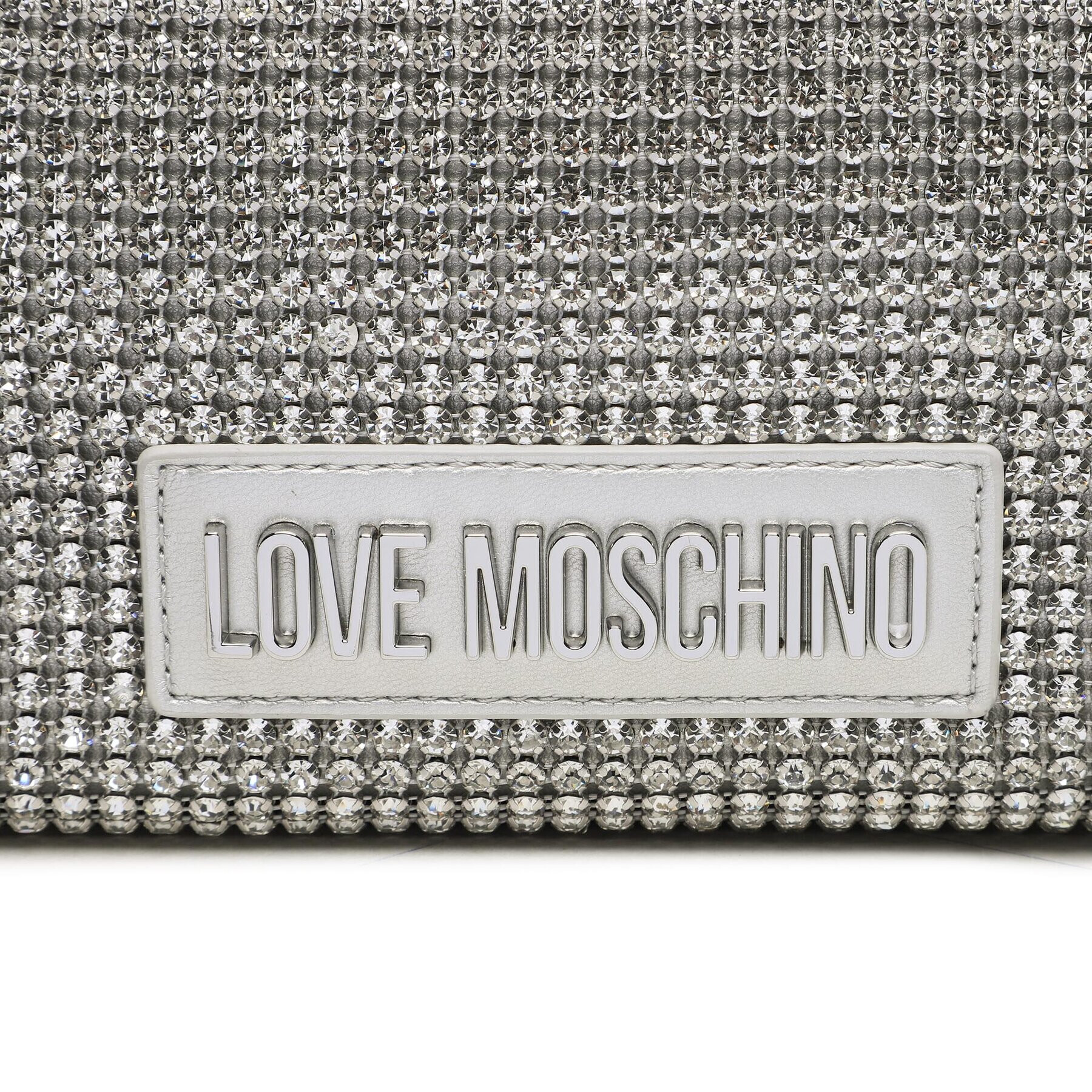 LOVE MOSCHINO Kabelka JC4045PP1HLP190B Strieborná - Pepit.sk