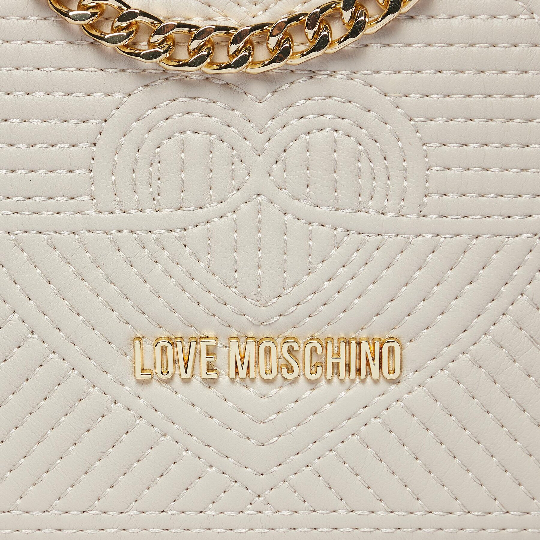 LOVE MOSCHINO Kabelka JC4175PP0HKB0110 Écru - Pepit.sk