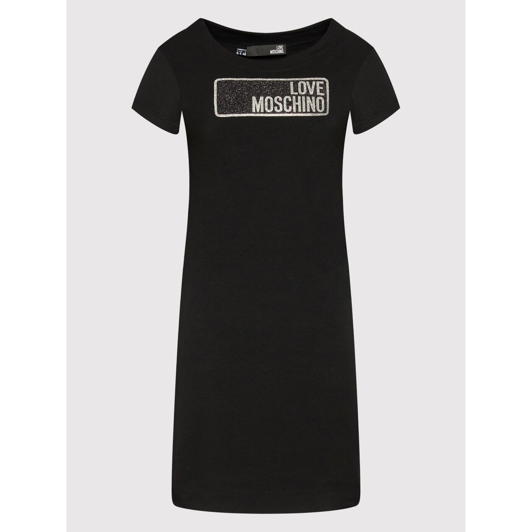 LOVE MOSCHINO Každodenné šaty W592917E 1951 Čierna Regular Fit - Pepit.sk