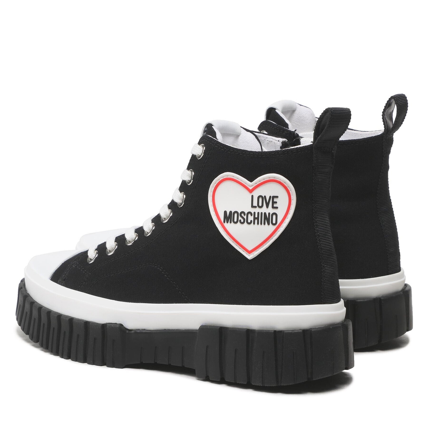 LOVE MOSCHINO Plátenky JA15595G1GJH0000 Čierna - Pepit.sk