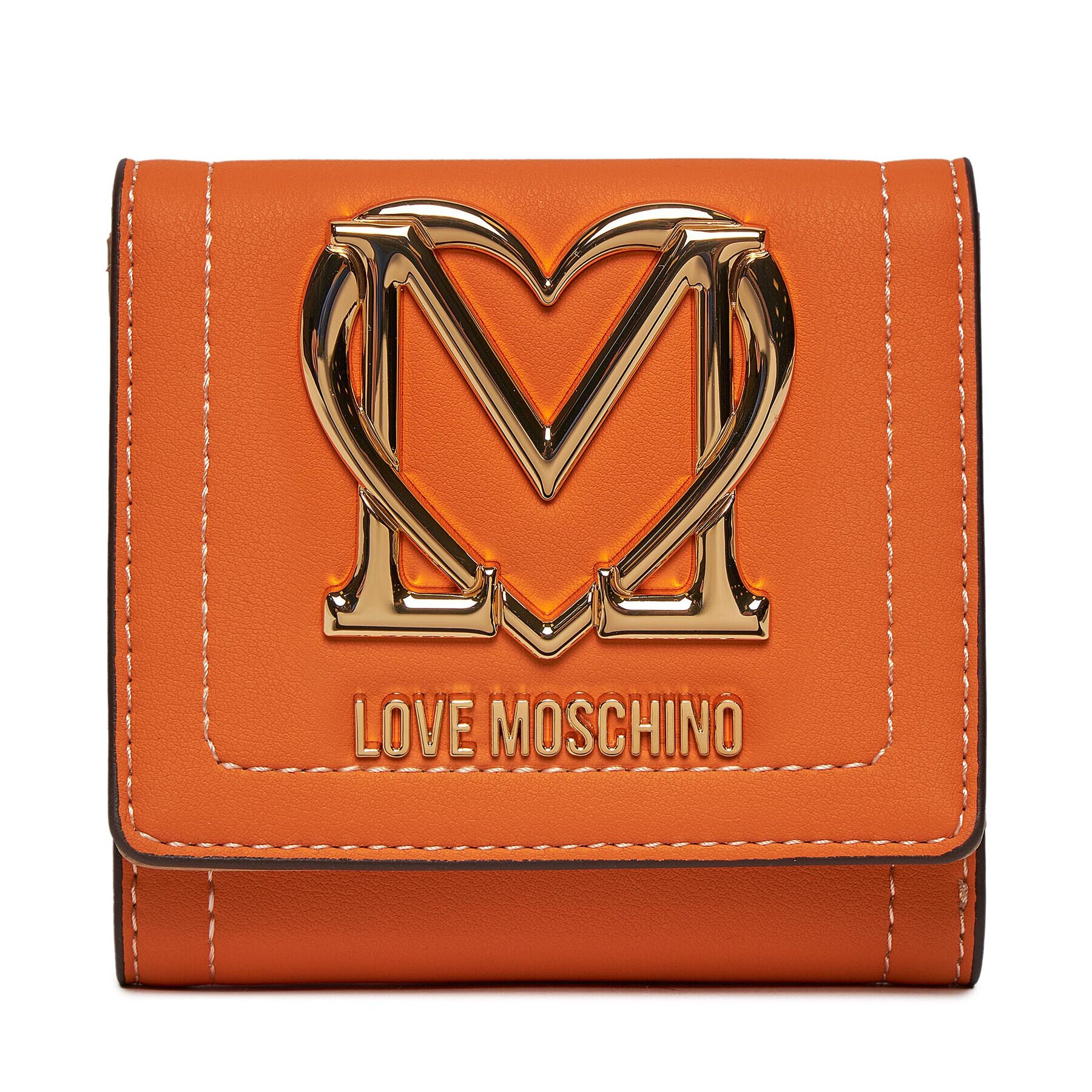 LOVE MOSCHINO Puzdro na kreditné karty JC5723PP0HKG0453 Oranžová - Pepit.sk