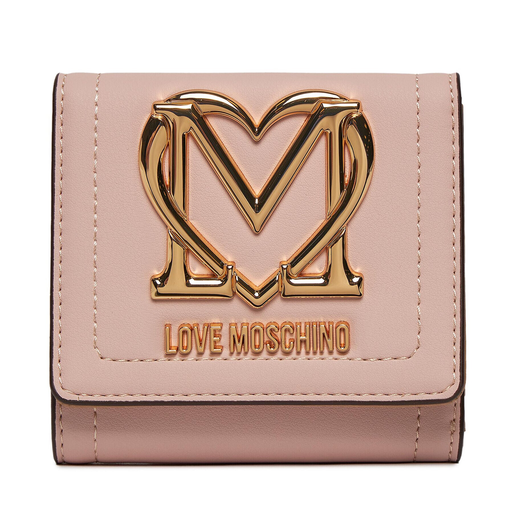 LOVE MOSCHINO Puzdro na kreditné karty JC5723PP0HKG0601 Béžová - Pepit.sk