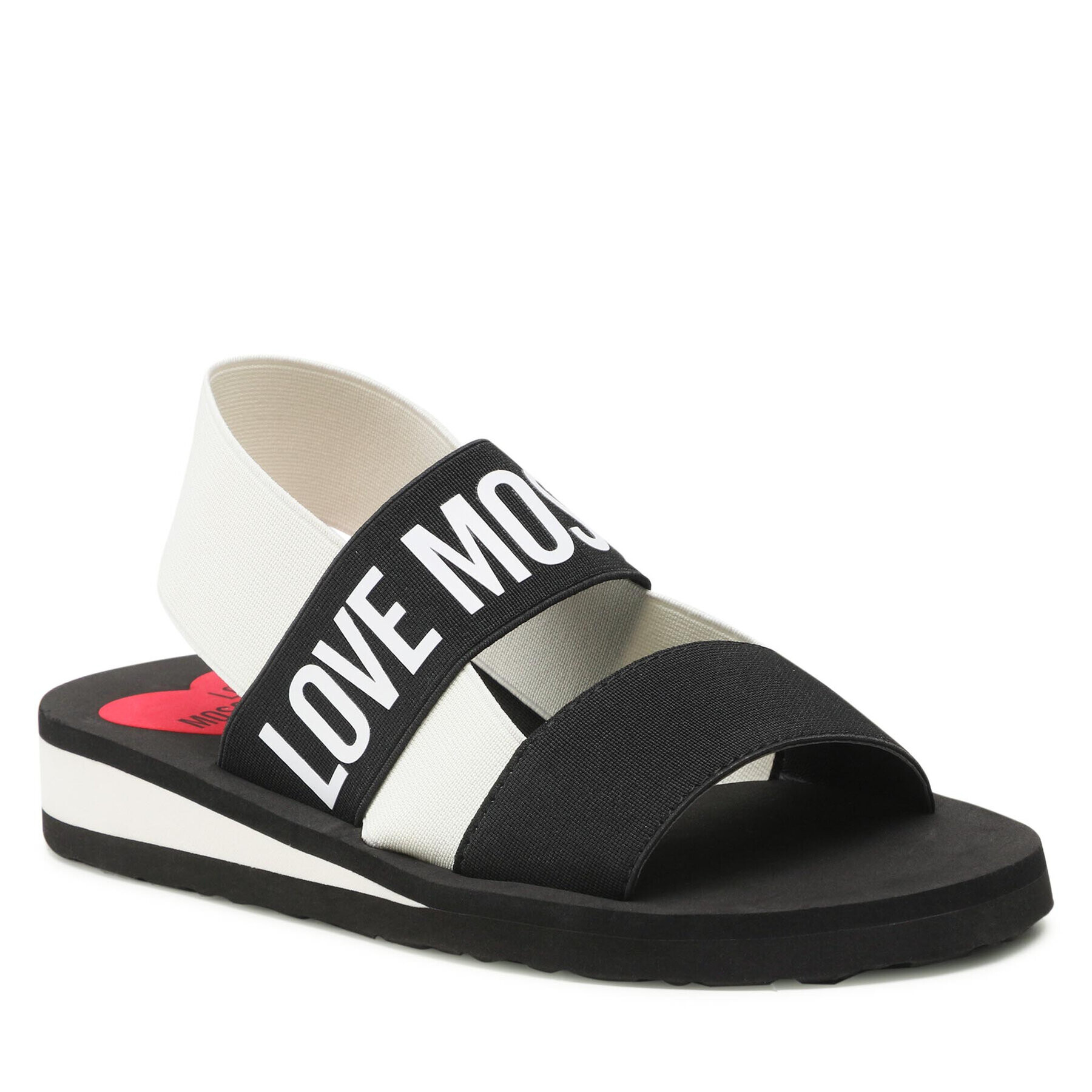 LOVE MOSCHINO Sandále JA16033G0EJN400A Čierna - Pepit.sk