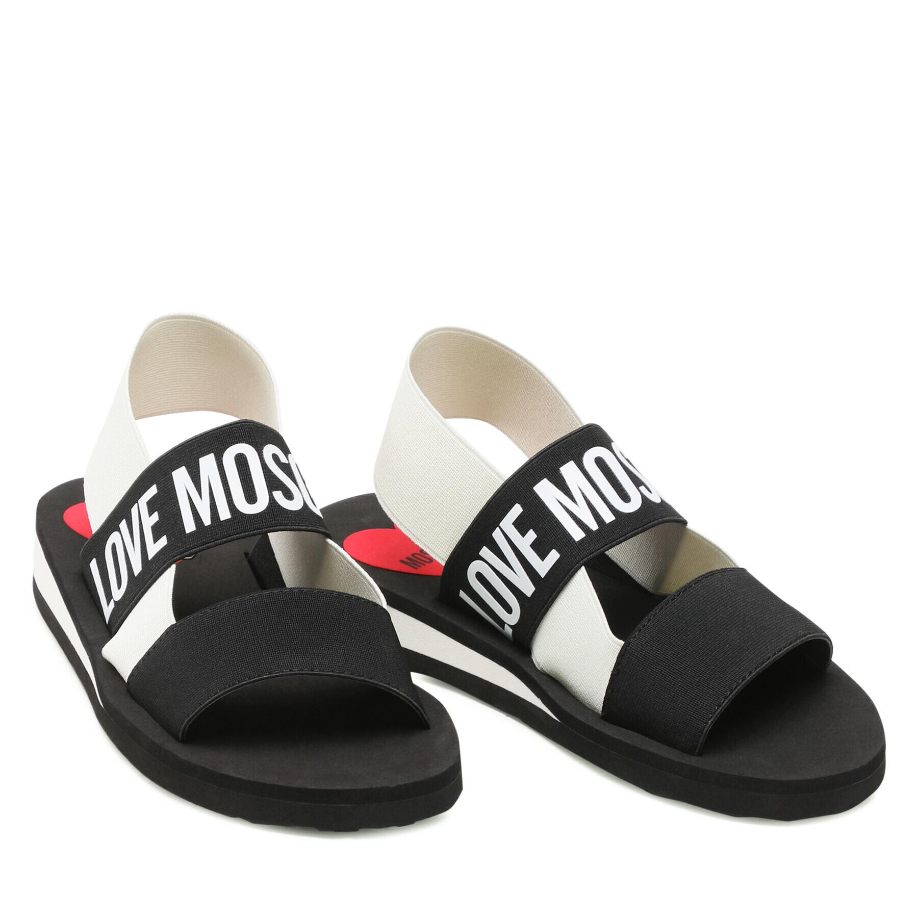 LOVE MOSCHINO Sandále JA16033G0EJN400A Čierna - Pepit.sk