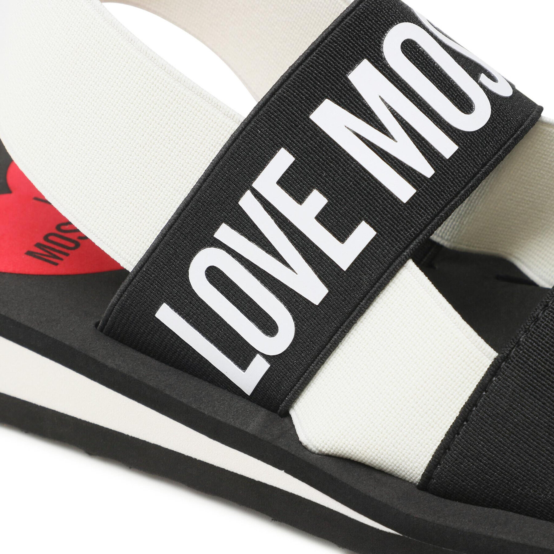 LOVE MOSCHINO Sandále JA16033G0EJN400A Čierna - Pepit.sk