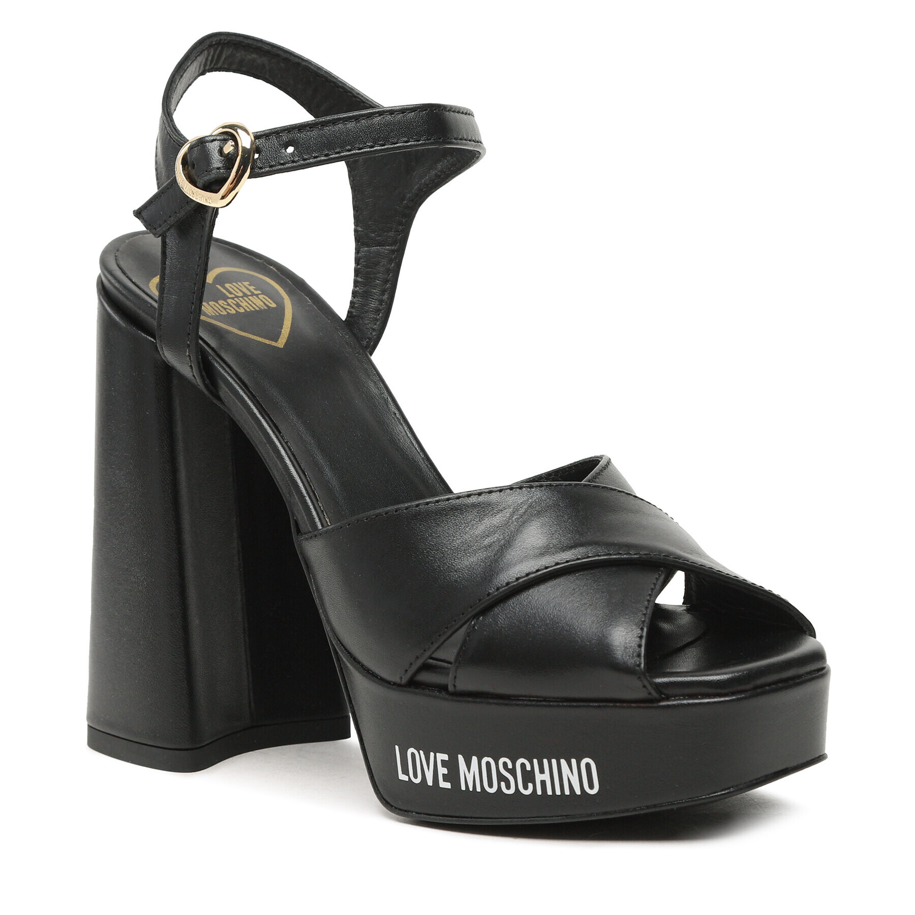 LOVE MOSCHINO Sandále JA1605CG1GIE0000 Čierna - Pepit.sk