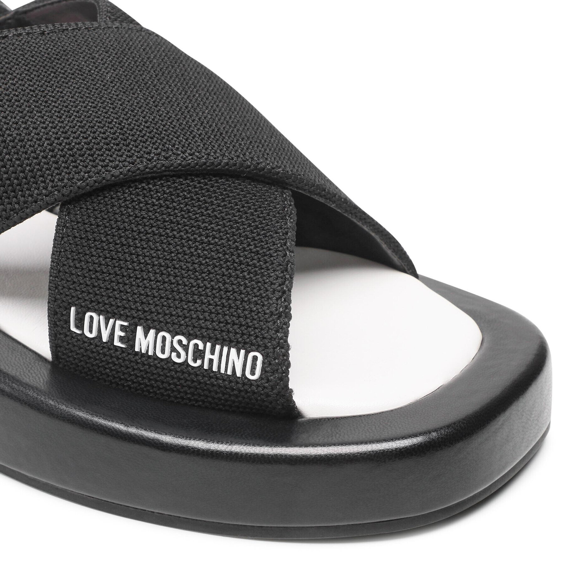 LOVE MOSCHINO Sandále JA16123G0EIZM000 Čierna - Pepit.sk