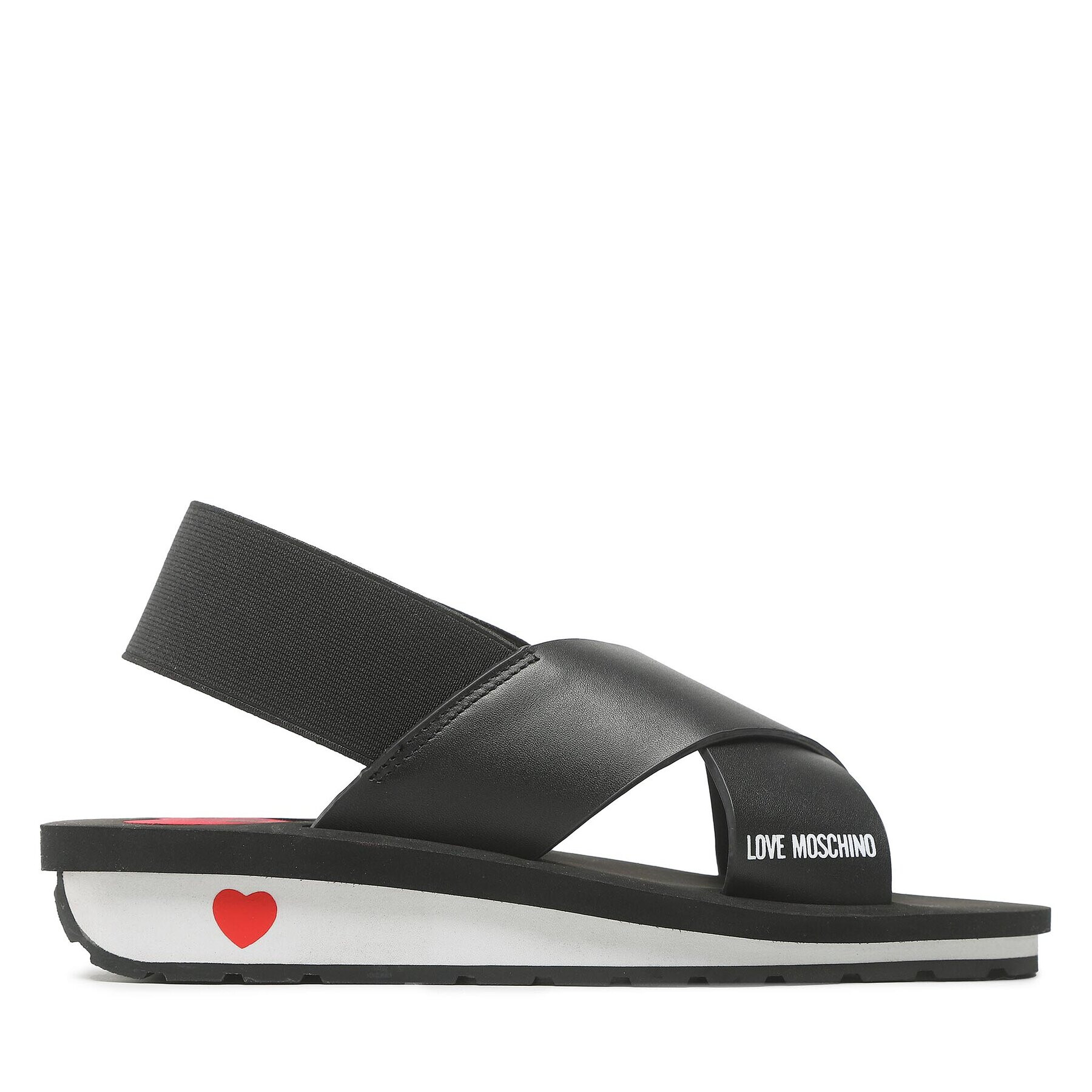 LOVE MOSCHINO Sandále JA16123G1GI40000 Čierna - Pepit.sk