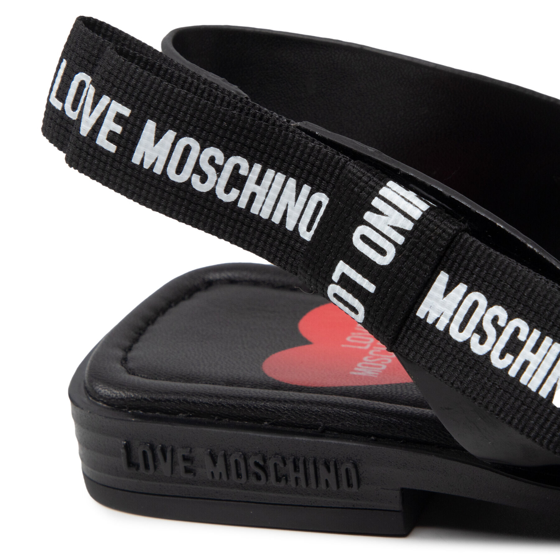 LOVE MOSCHINO Sandále JA16212G0EIH0000 Čierna - Pepit.sk