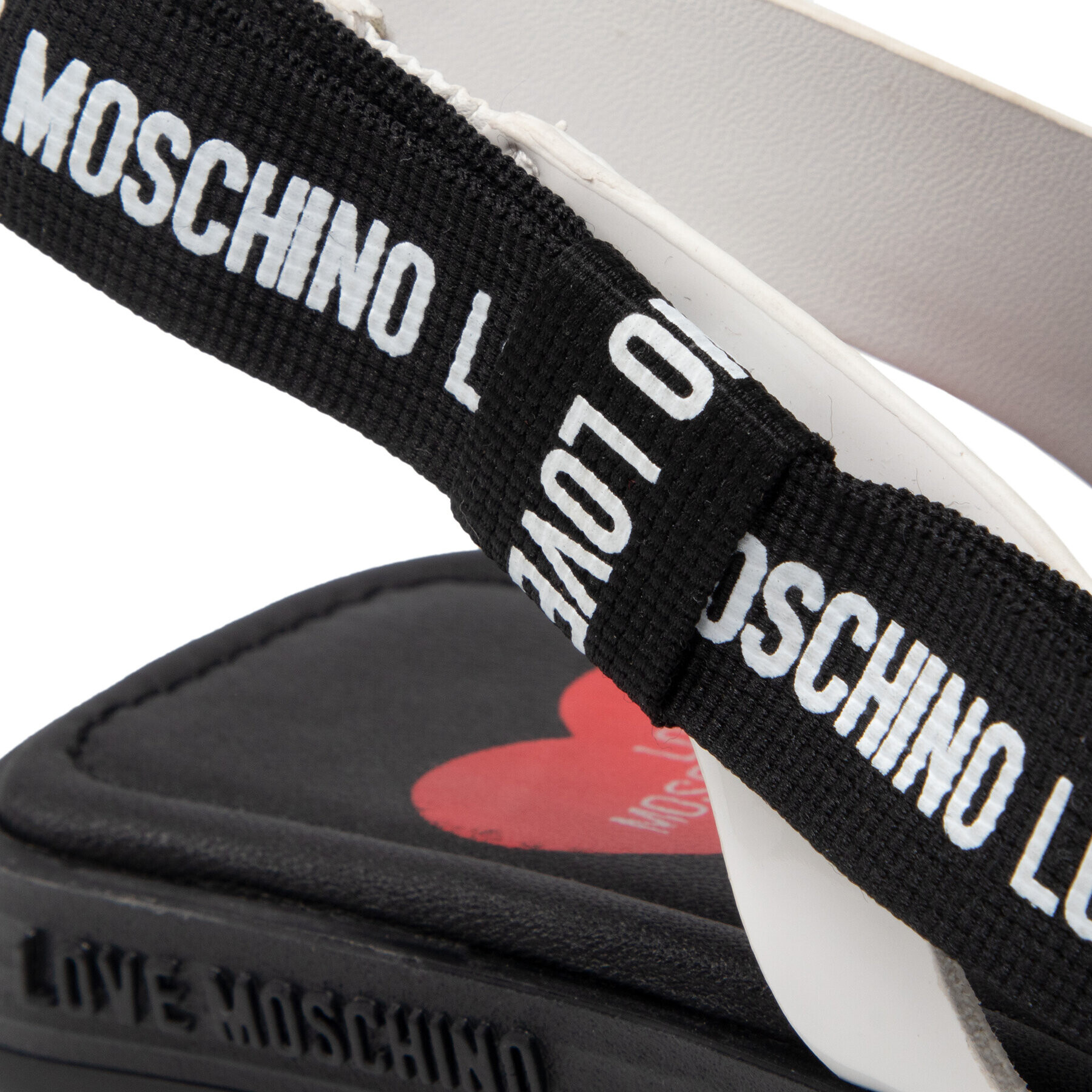 LOVE MOSCHINO Sandále JA16212G0EIH0100 Biela - Pepit.sk