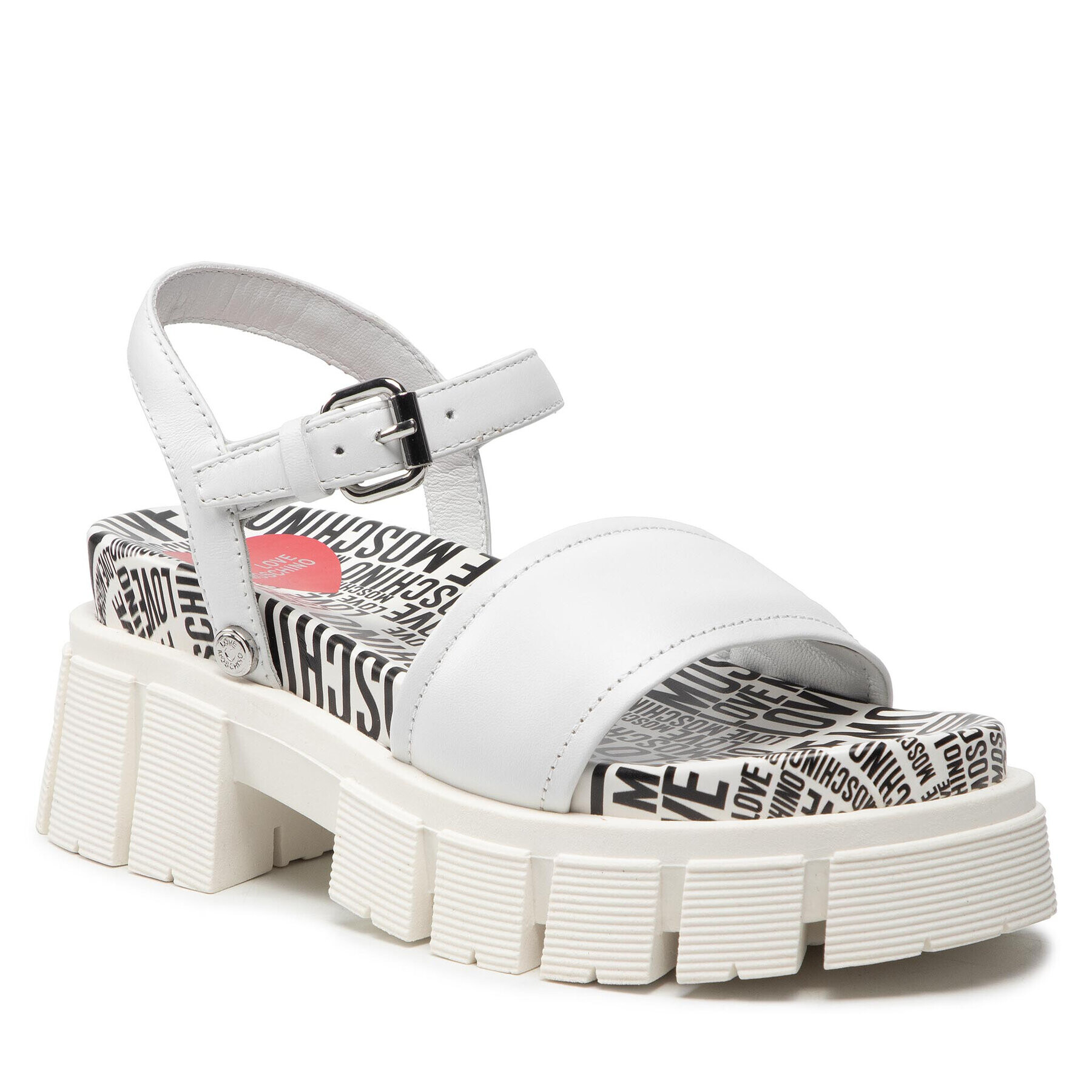 LOVE MOSCHINO Sandále JA16327G0EIAL100 Biela - Pepit.sk