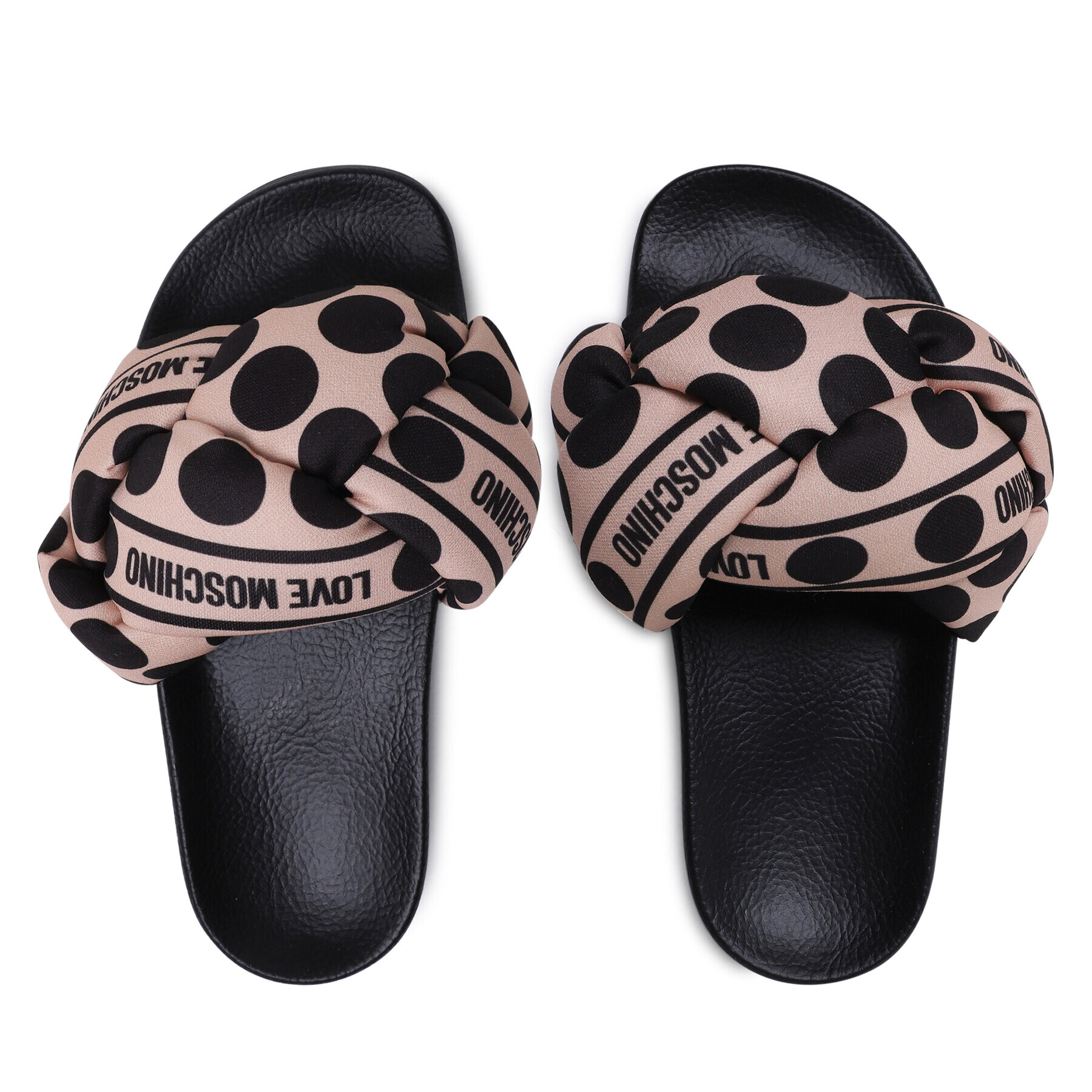 LOVE MOSCHINO Šľapky JA28272G0GIW010B Hnedá - Pepit.sk