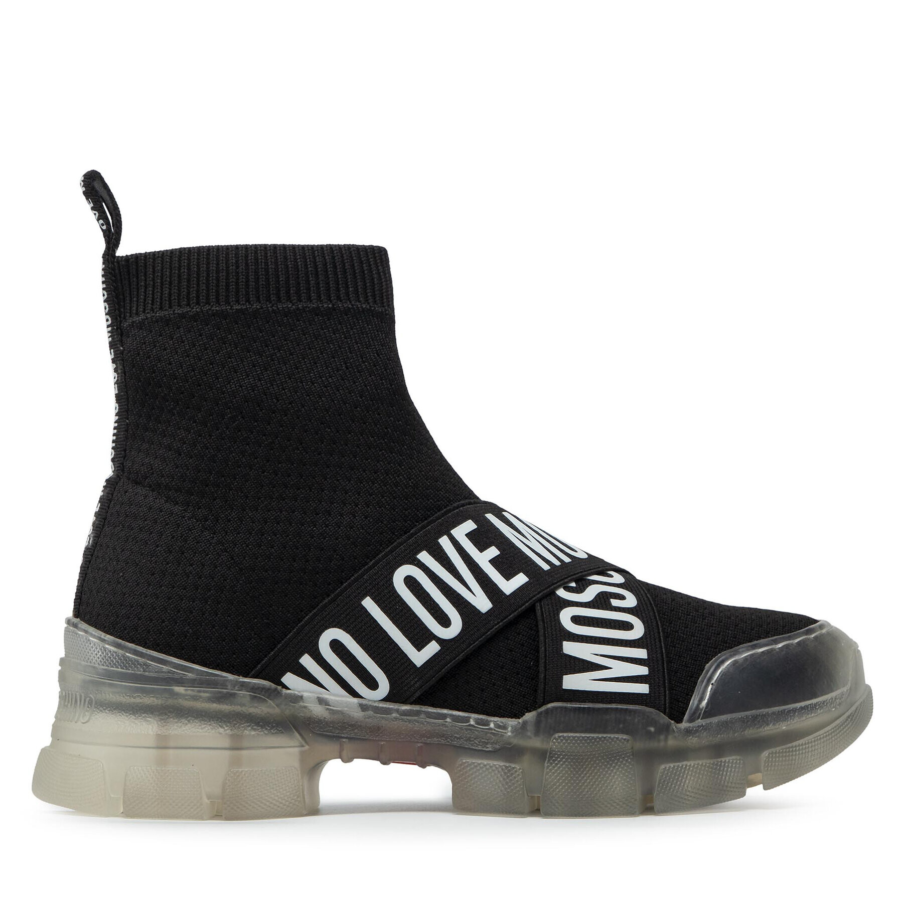 LOVE MOSCHINO Sneakersy JA15014G1EIZJ000 Čierna - Pepit.sk