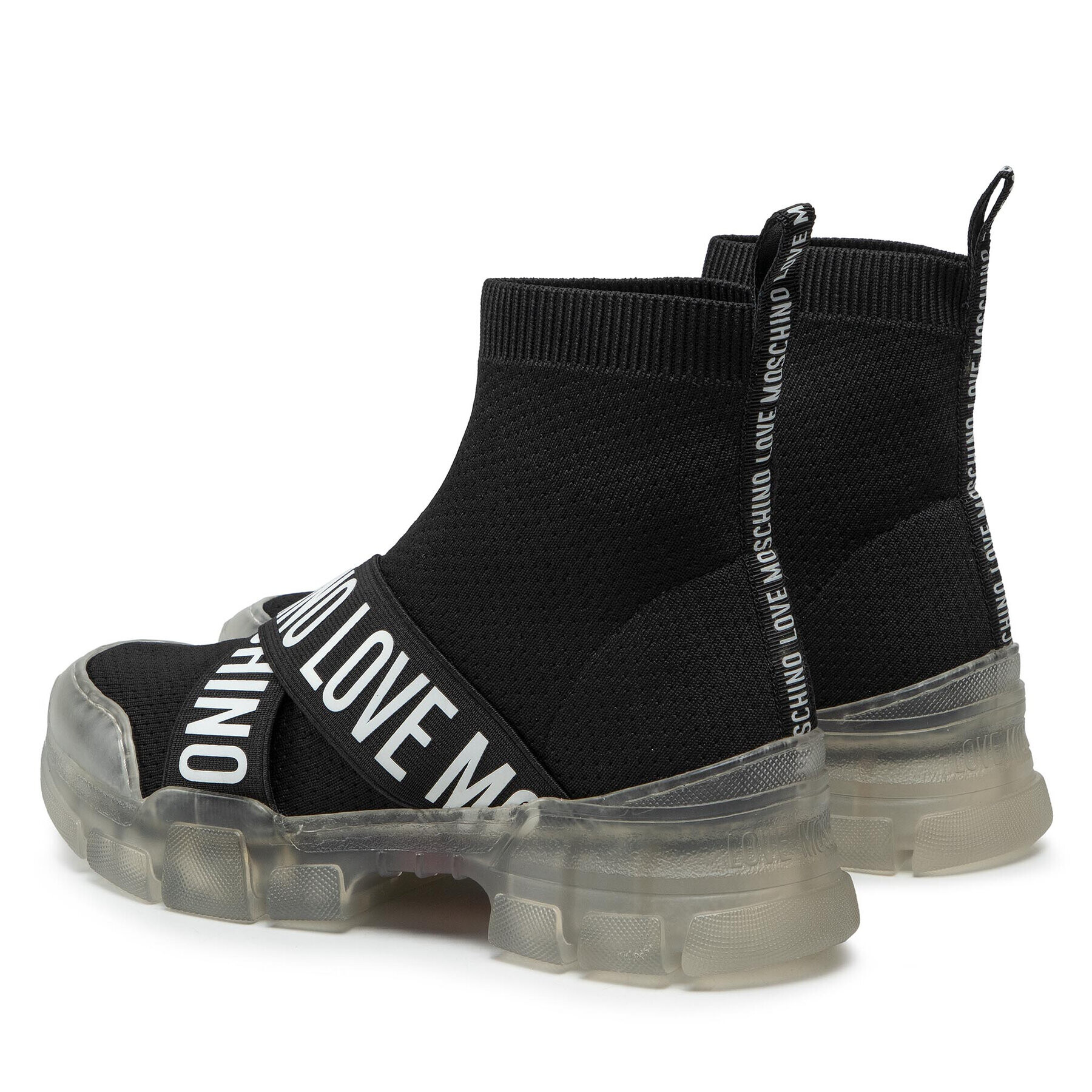 LOVE MOSCHINO Sneakersy JA15014G1EIZJ000 Čierna - Pepit.sk