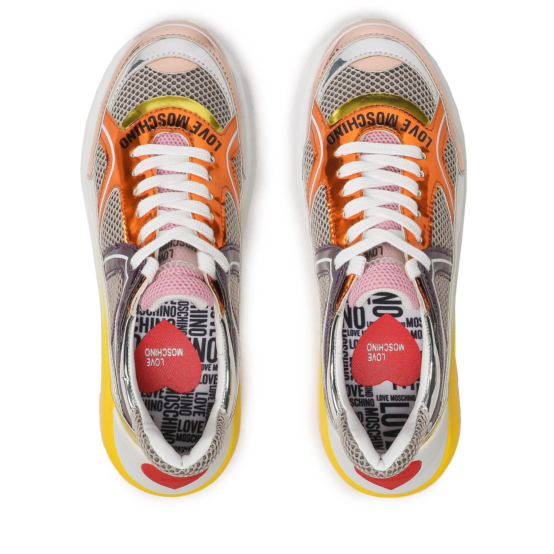 LOVE MOSCHINO Sneakersy JA15016G1GIQ101C Farebná - Pepit.sk