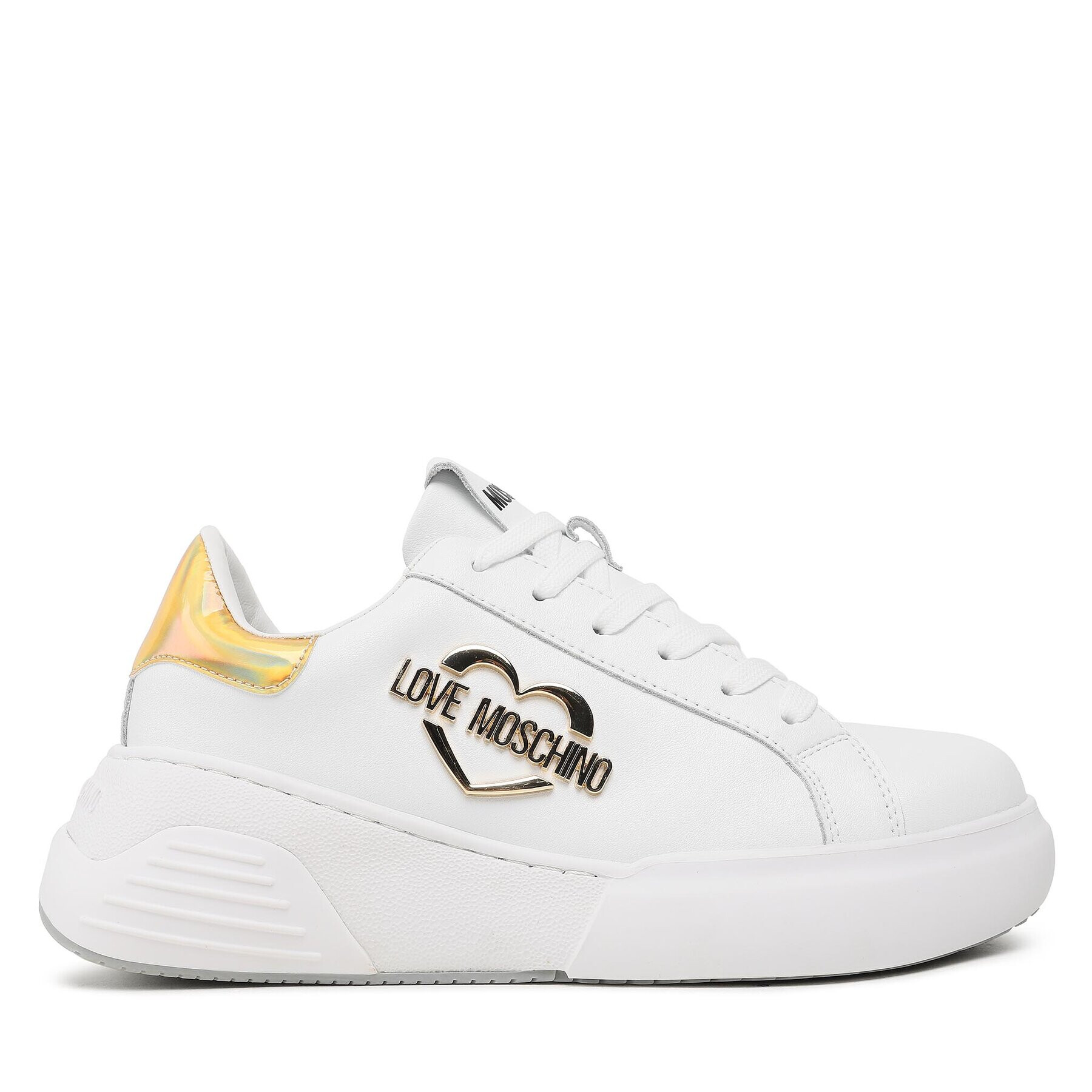 LOVE MOSCHINO Sneakersy JA15105G1HIA510A Biela - Pepit.sk